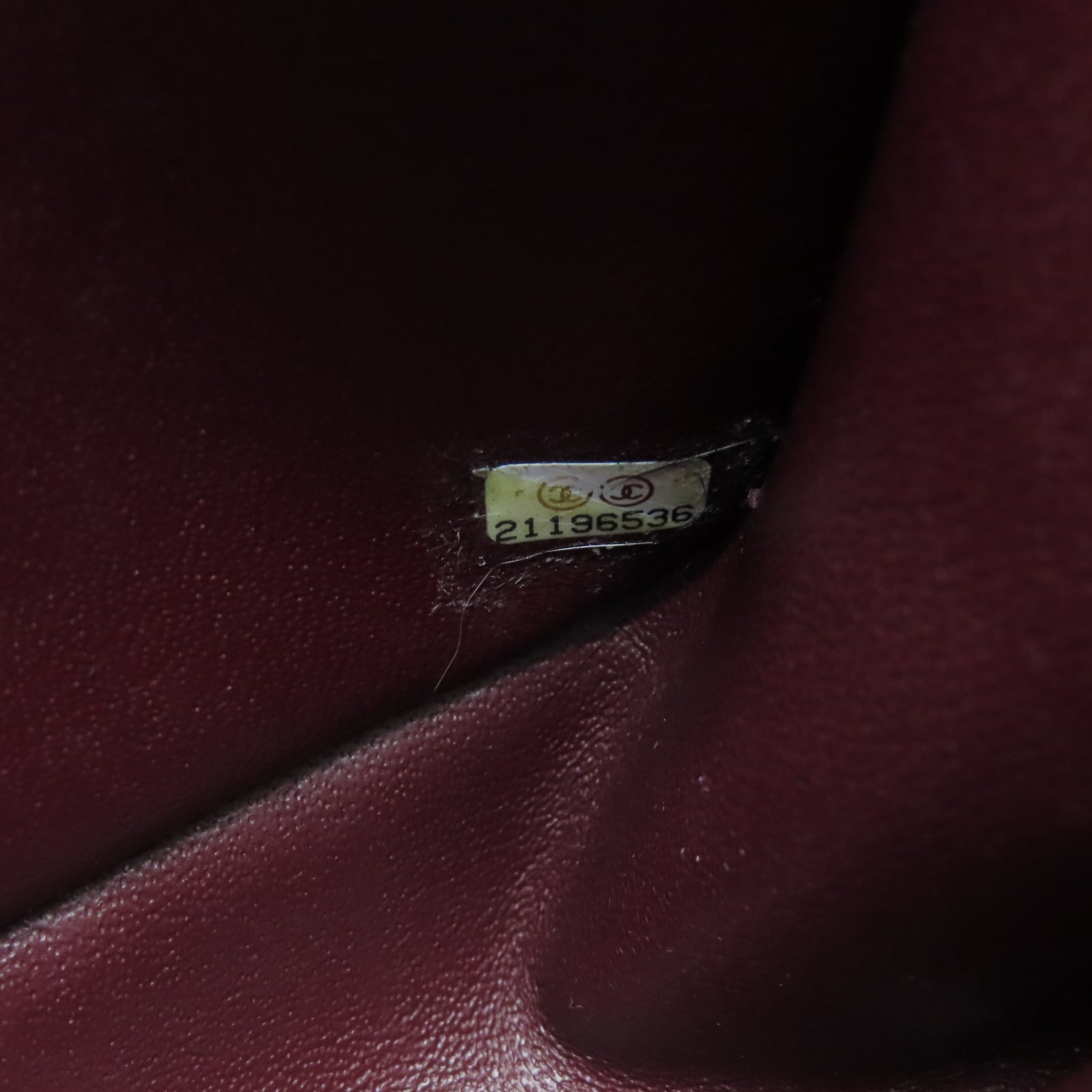 CHANEL 菱格牛皮皮革Chain Shoulder金扣鏈帶肩背袋深藍色