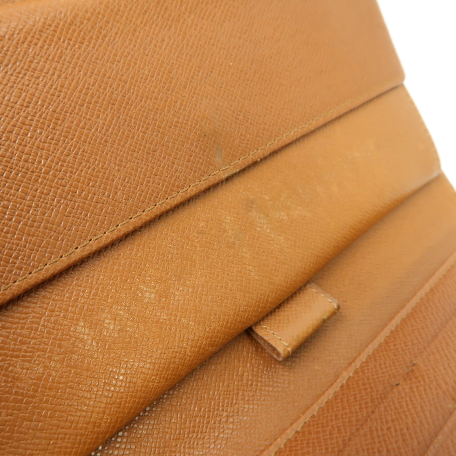LOUIS VUITTON Monogram Long Wallet金扣長錢包啡色