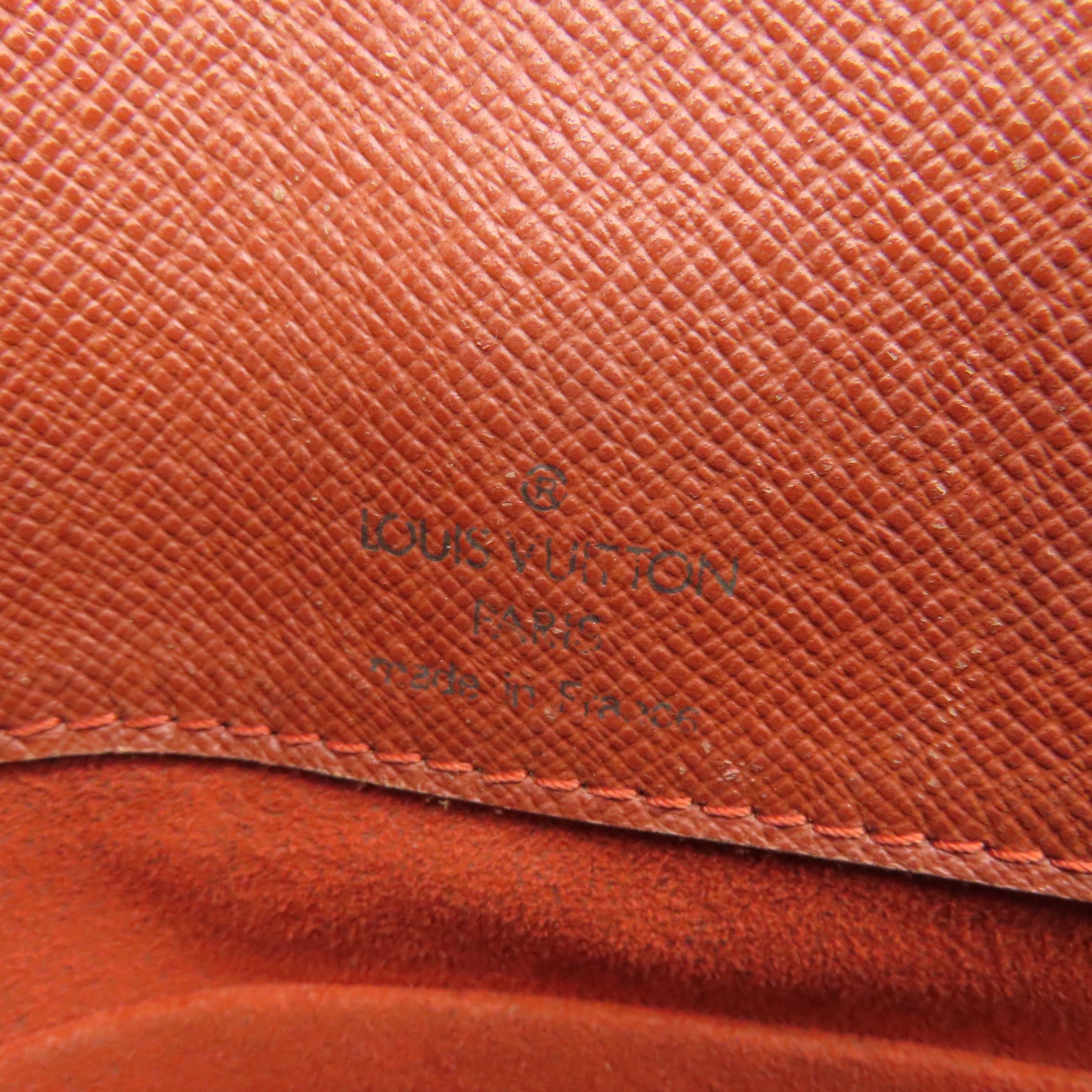 LOUIS VUITTON Damier Musette Salsa Gold Buckle Shoulder Bag Brown
