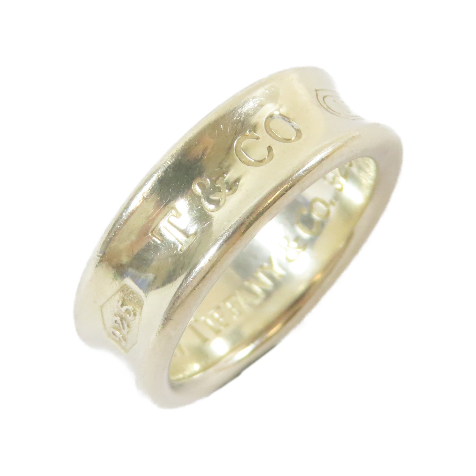 TIFFANY＆CO 925純銀1837 Narrow Ring戒指US#6.75