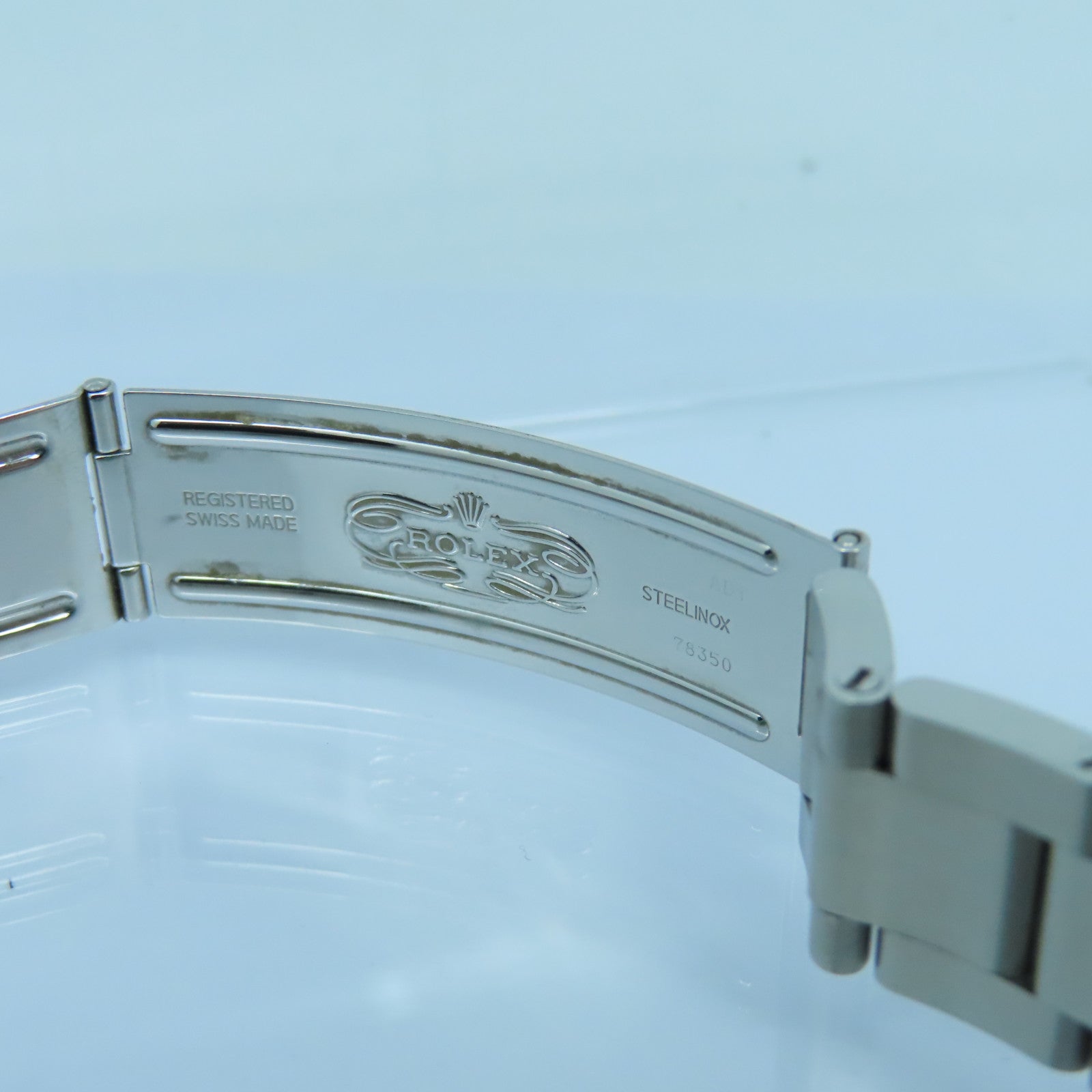 ROLEX Air King不鏽鋼手錶自動機芯藍色