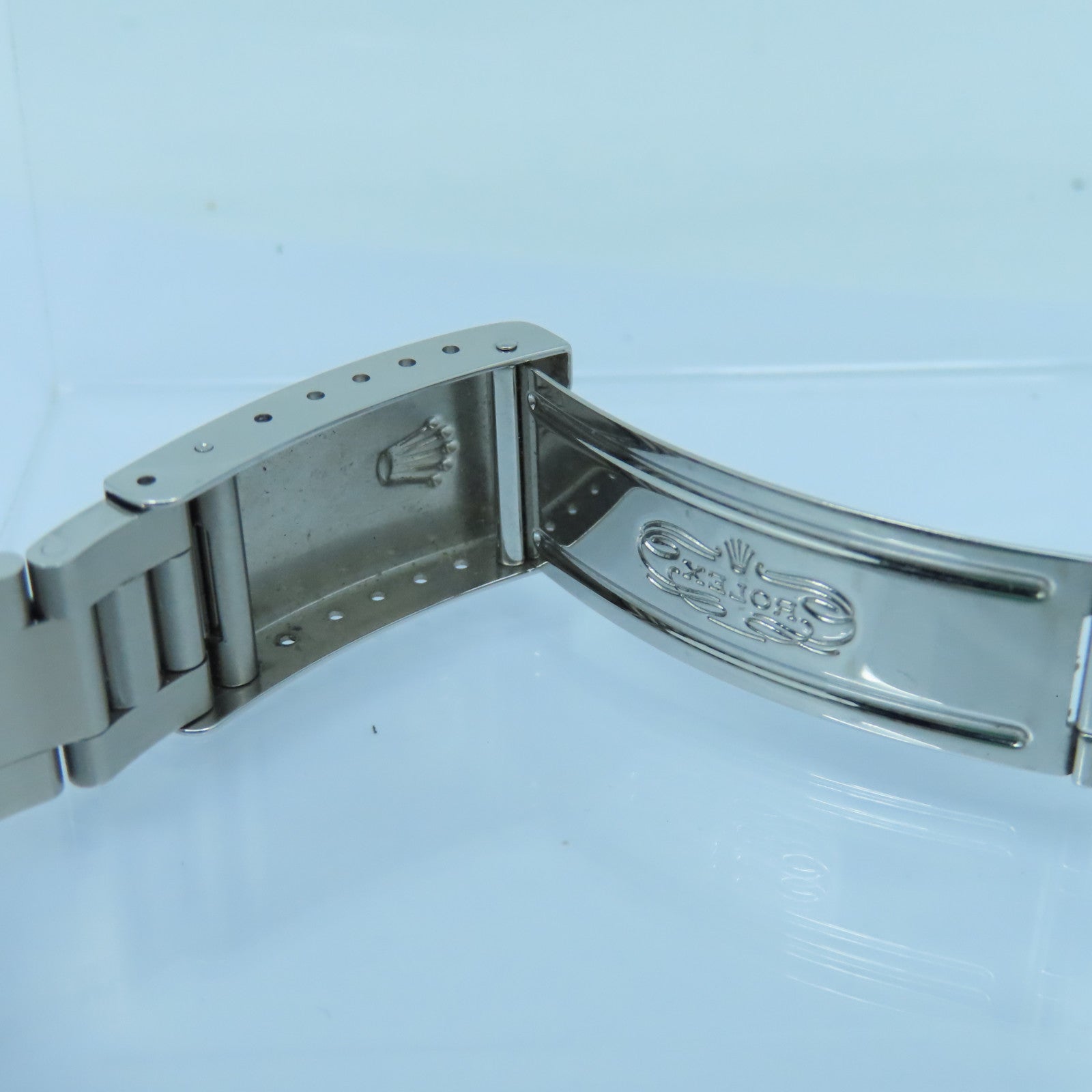 ROLEX Air King不鏽鋼手錶自動機芯藍色