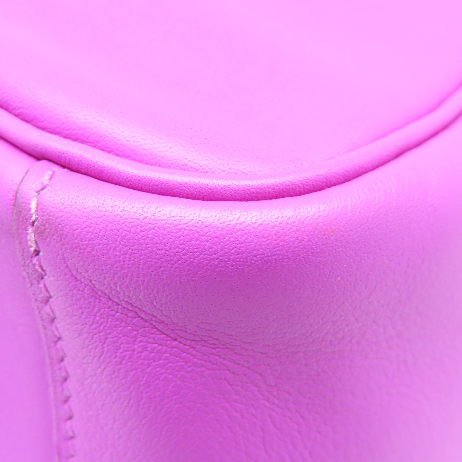 HERMES 【激減優惠】Swift皮革Lindy 30銀扣手挽肩背兩用袋Magnolia玉蘭紫色