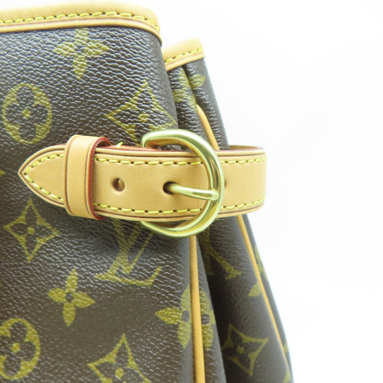 LOUIS VUITTON Monogram Batignolles Horizont金扣手挽袋/肩背袋啡色