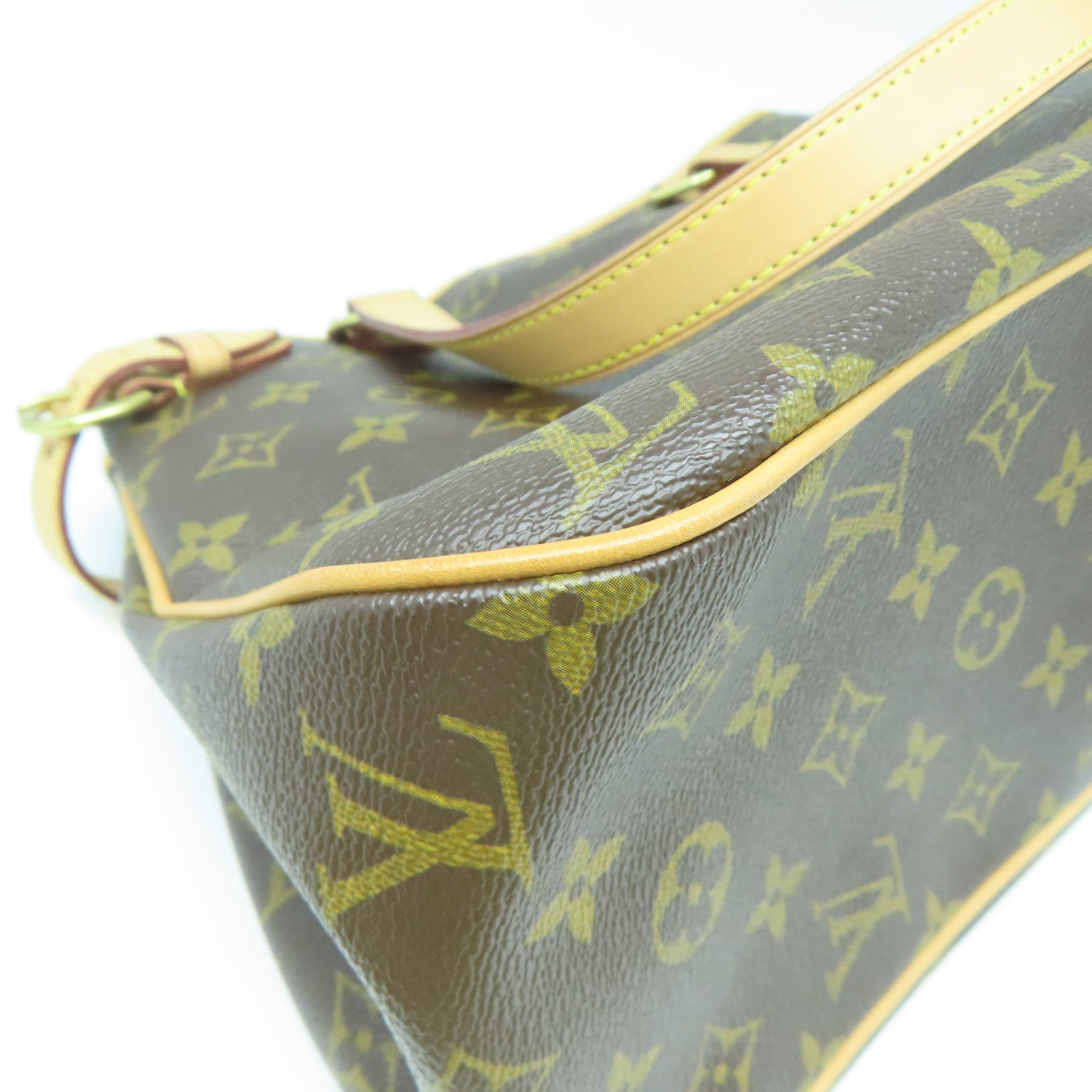 LOUIS VUITTON Monogram Batignolles Horizont金扣手挽袋/肩背袋啡色