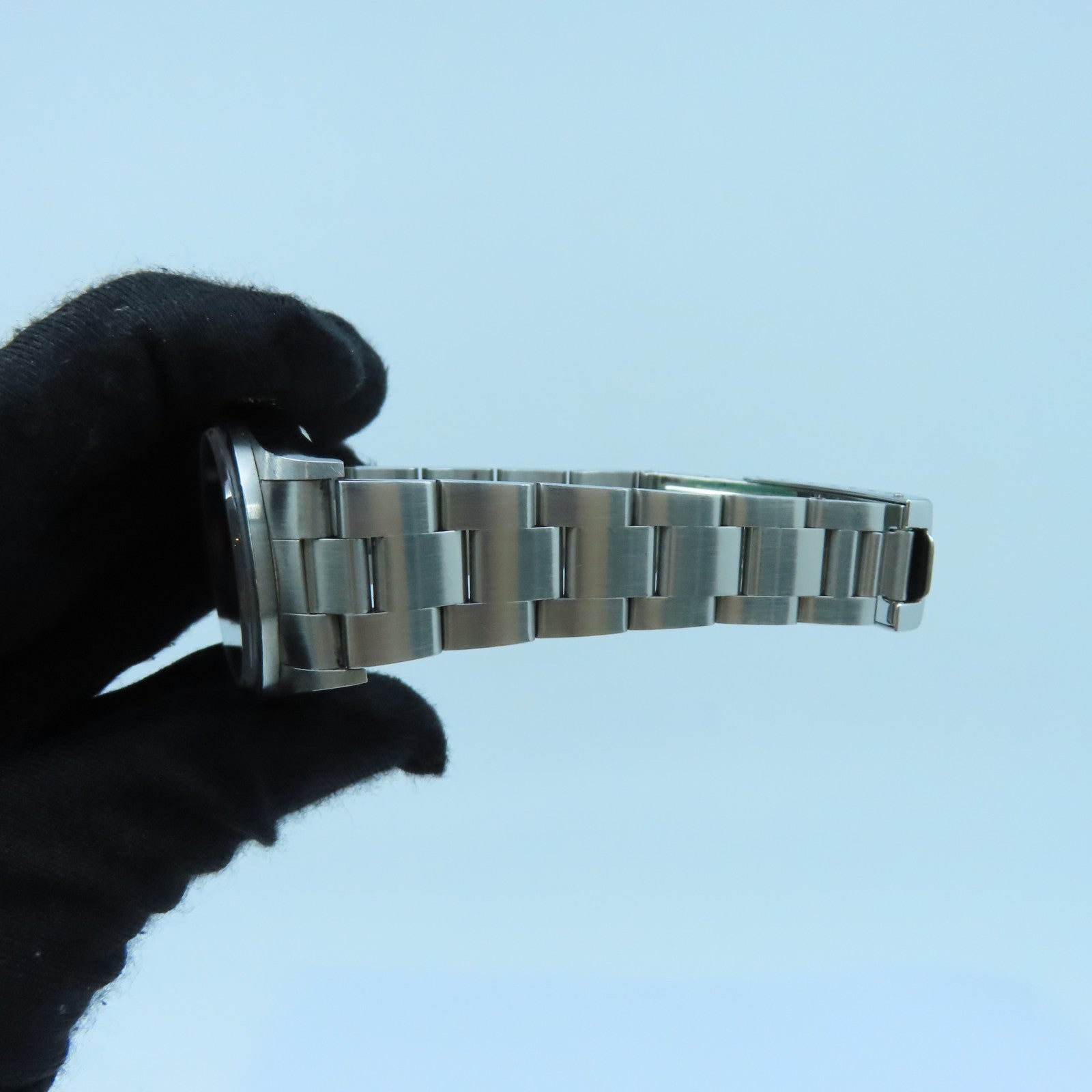 ROLEX Air King不鏽鋼手錶自動機芯藍色