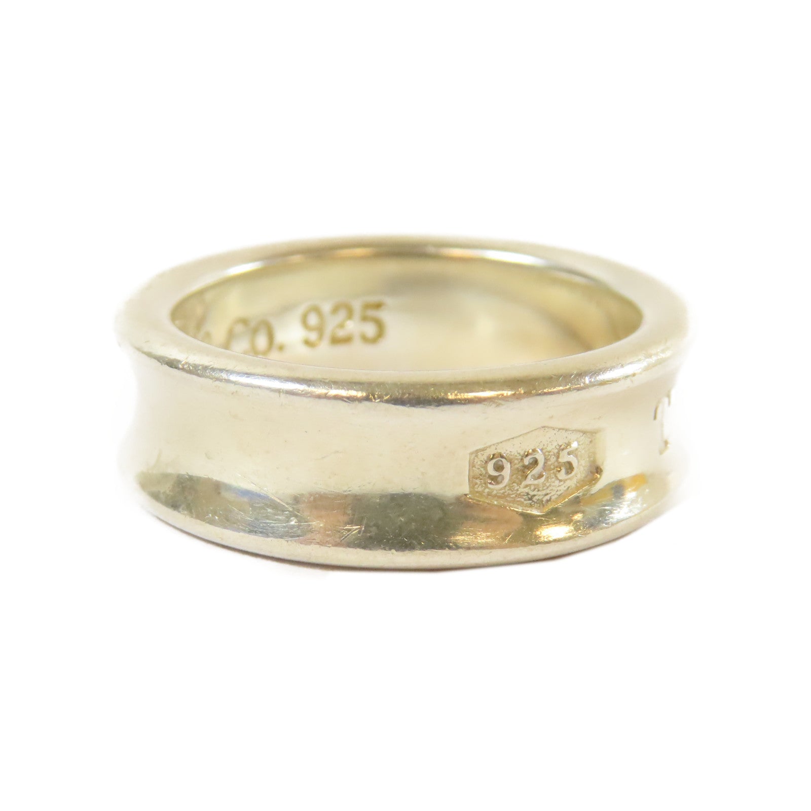 TIFFANY＆CO 925純銀1837 Narrow Ring戒指US#6.75