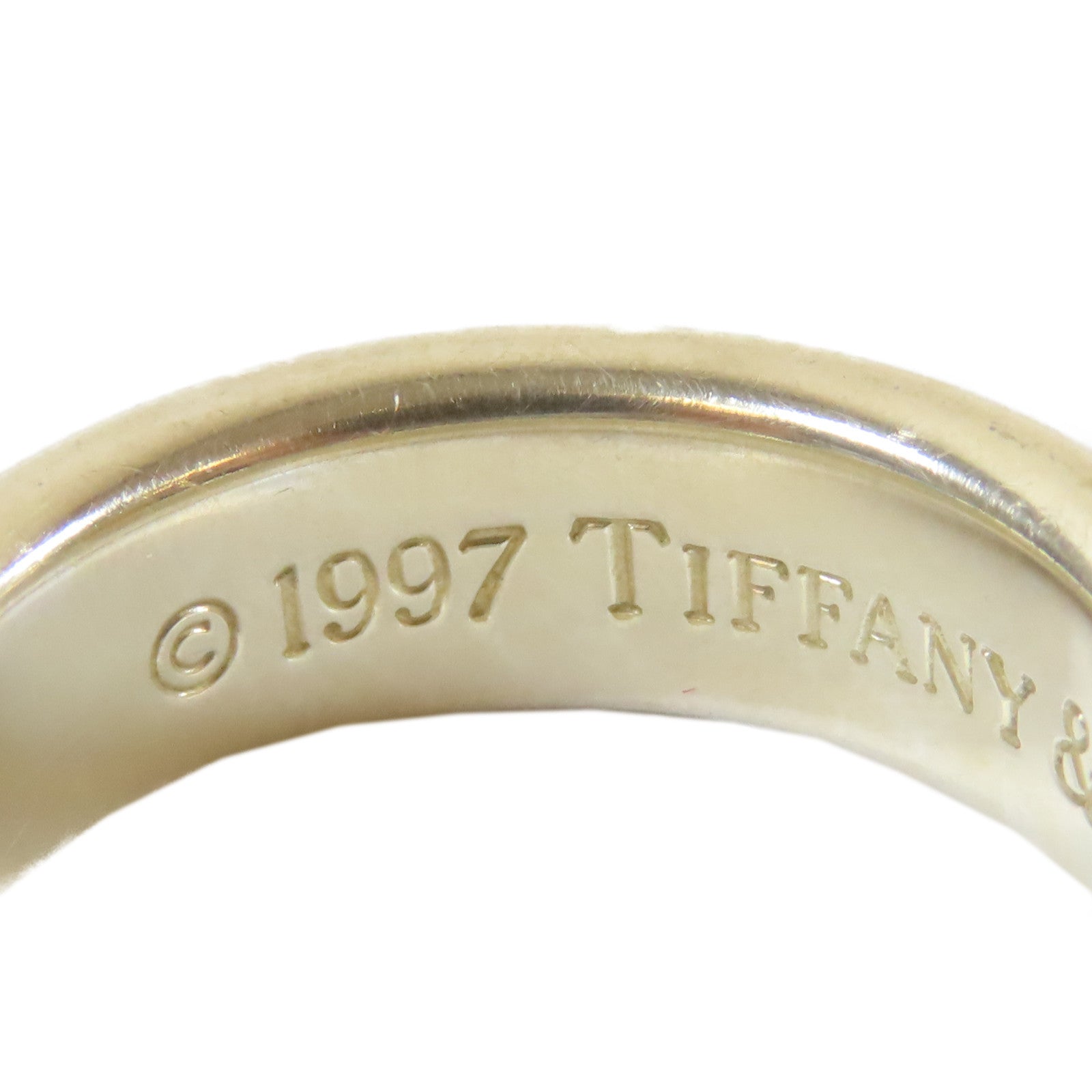 TIFFANY＆CO 925純銀1837 Narrow Ring戒指US#6.75