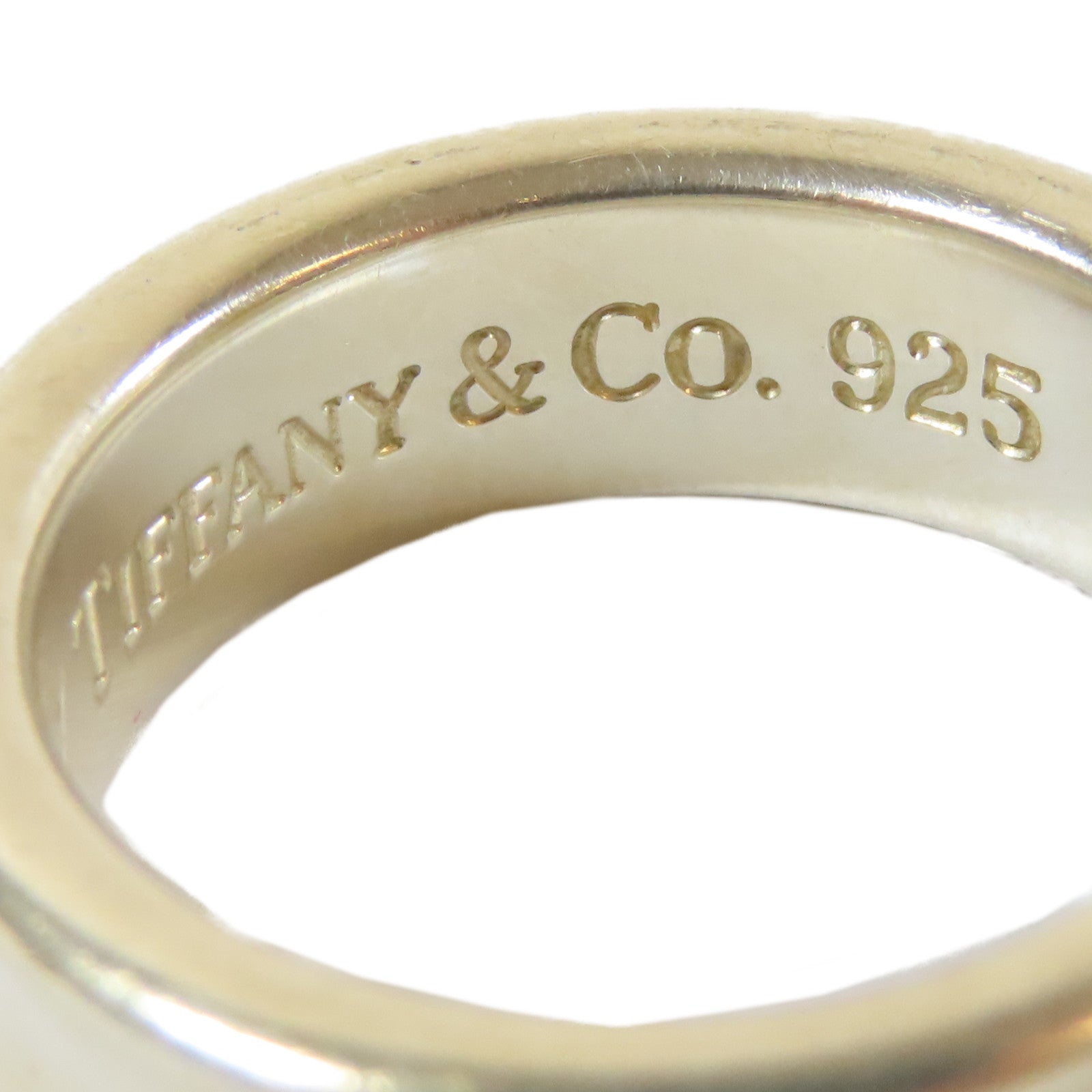 TIFFANY＆CO 925純銀1837 Narrow Ring戒指US#6.75
