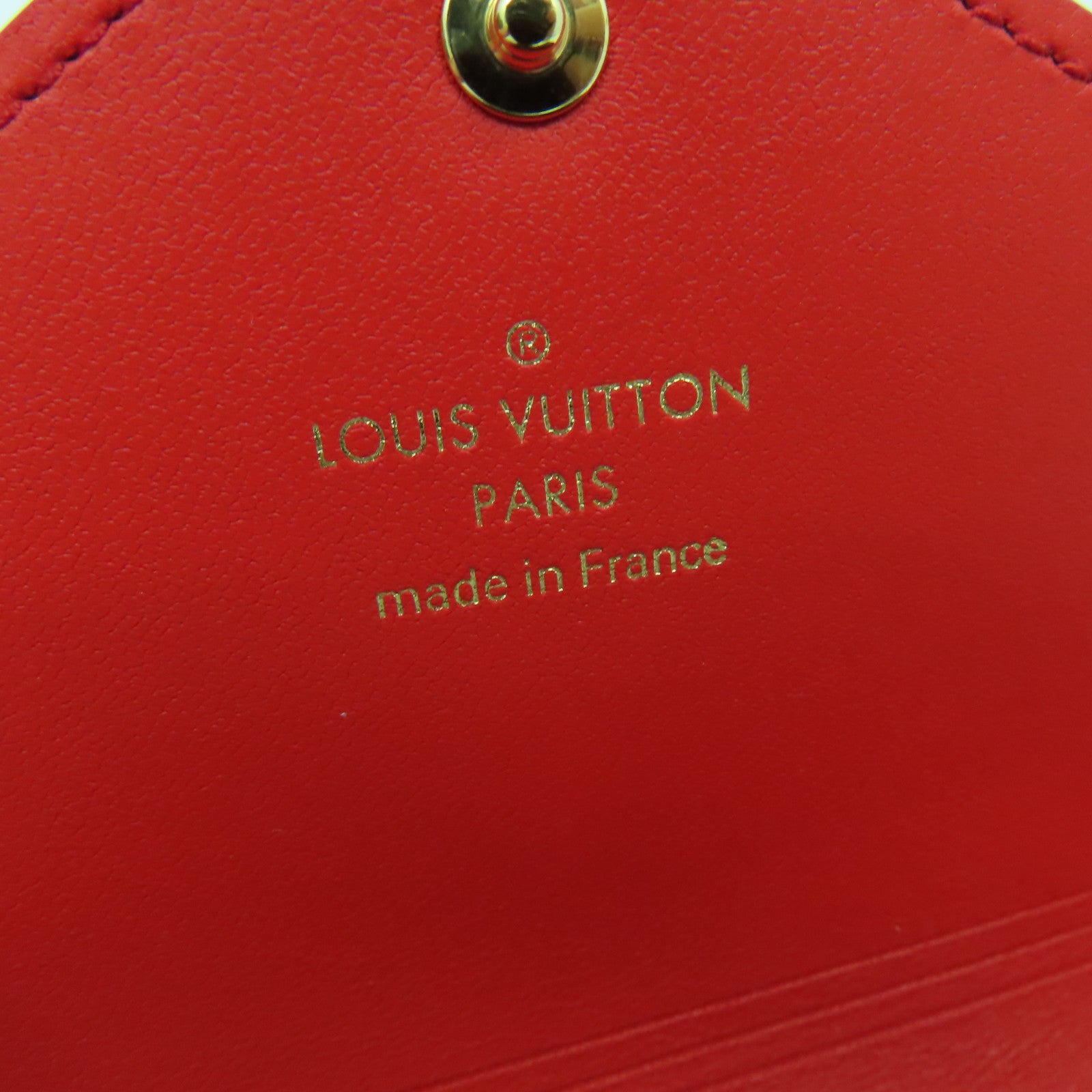 LOUIS VUITTON Monogram Kirigami Pochette金扣手拿包啡色/粉紅色