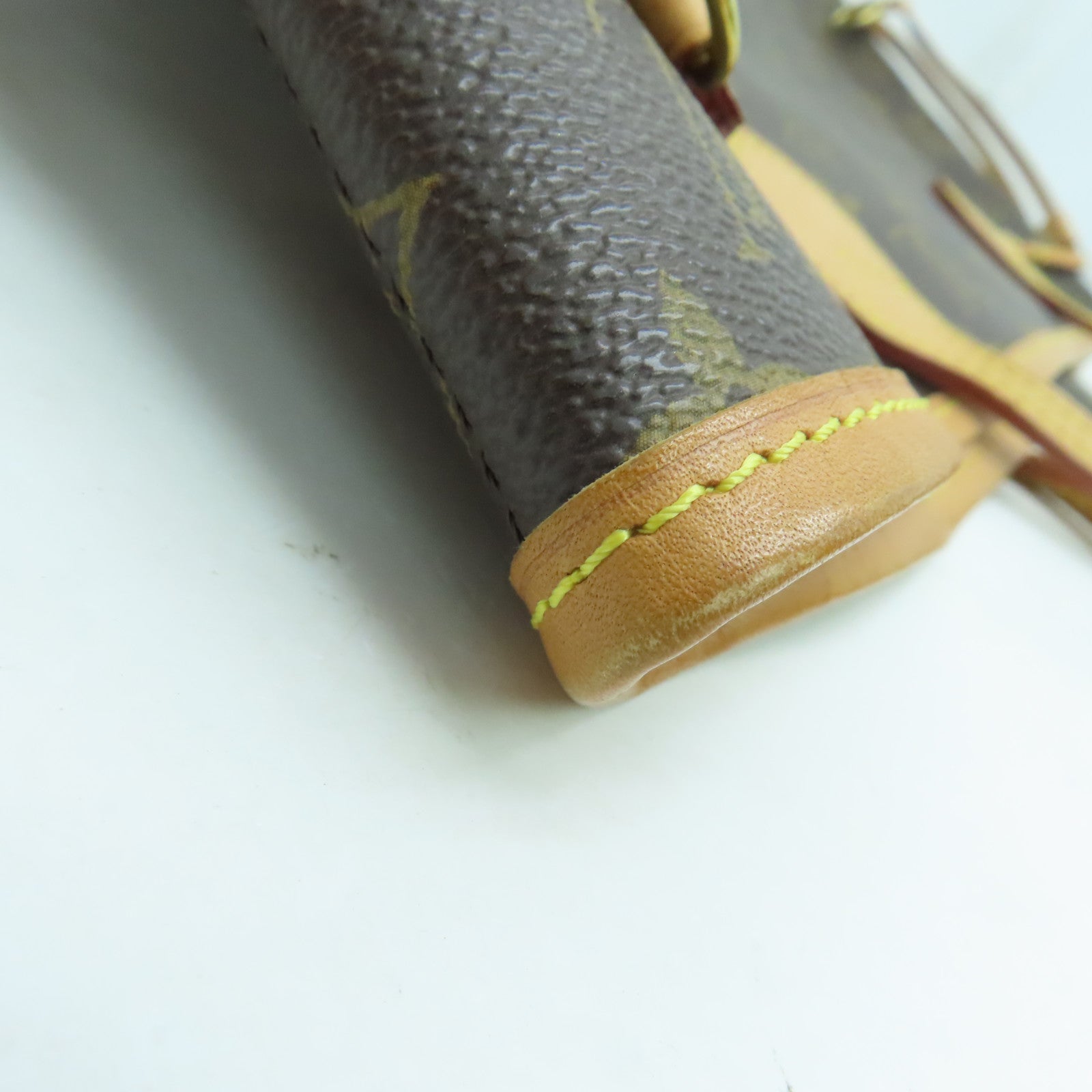 LOUIS VUITTON Monogram Neverfull MM手挽袋金扣啡色