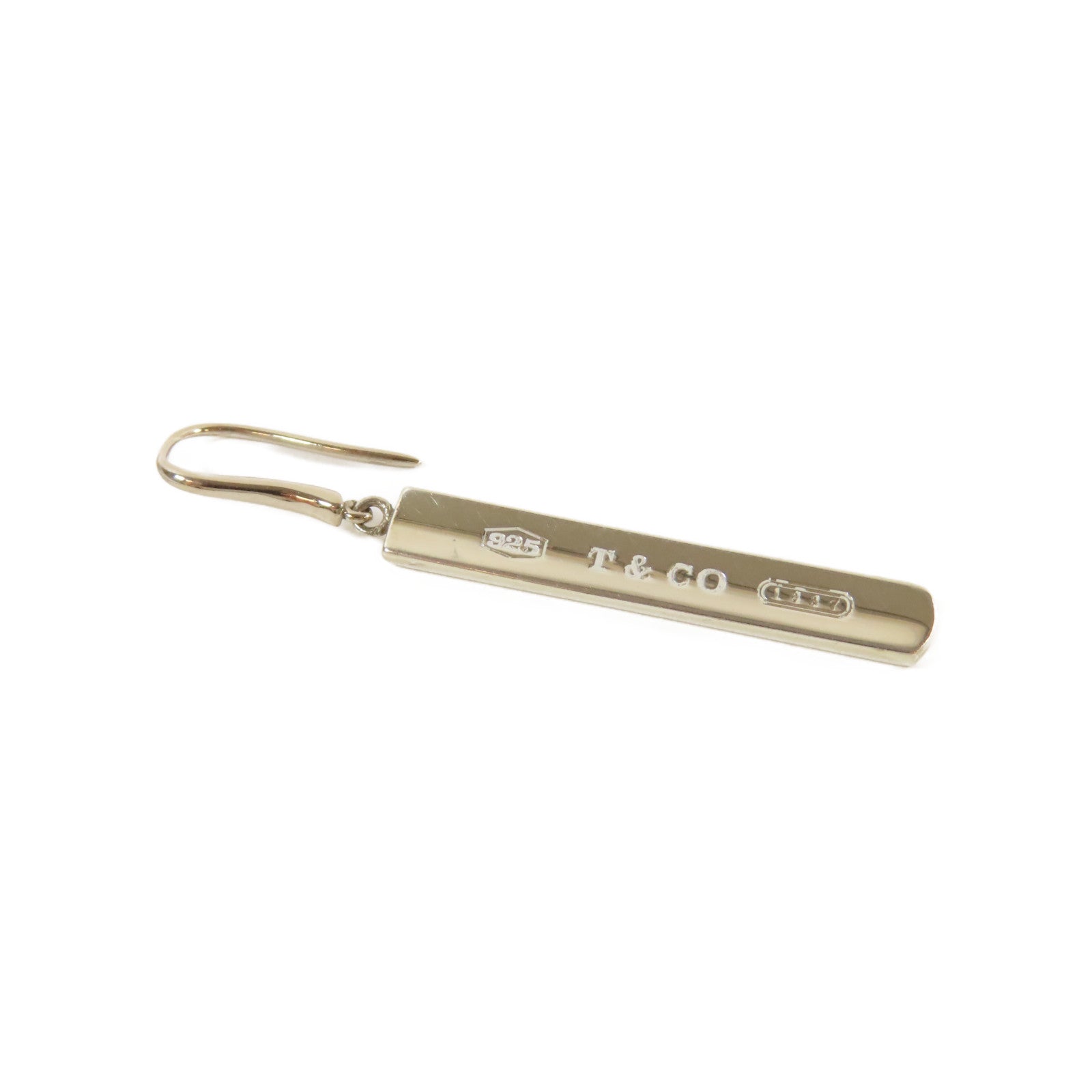 TIFFANY＆CO 925純銀Sterling Silver Bar Earrings耳環