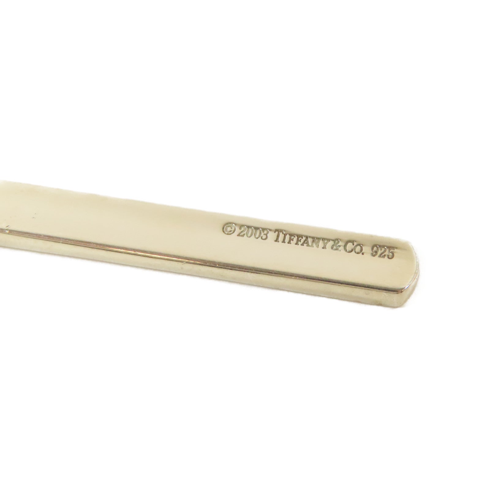 TIFFANY＆CO 925純銀Sterling Silver Bar Earrings耳環