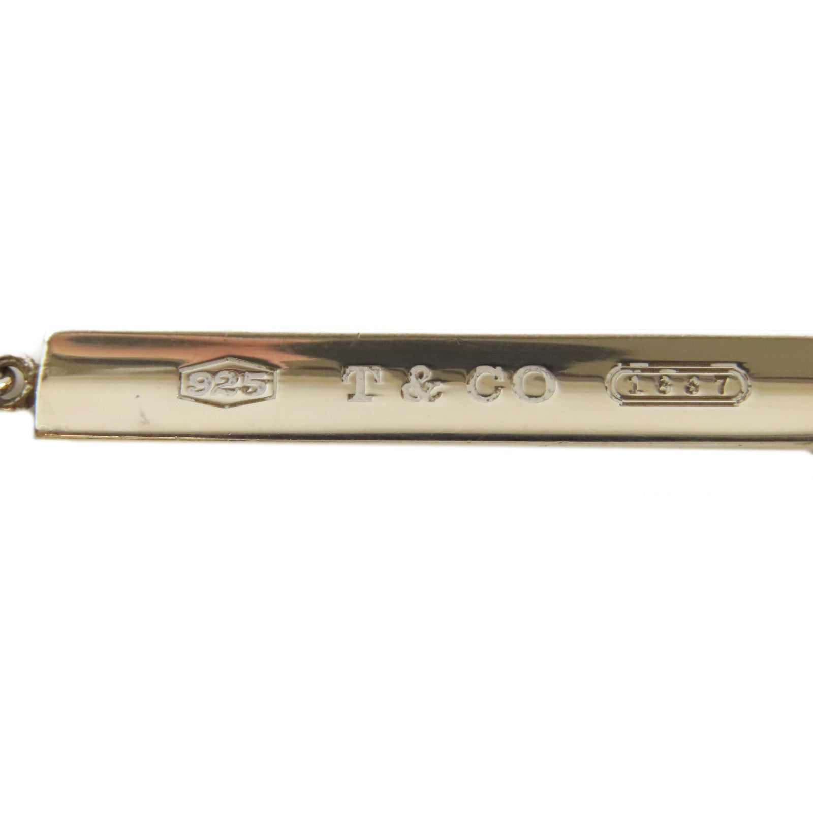 TIFFANY＆CO 925純銀Sterling Silver Bar Earrings耳環