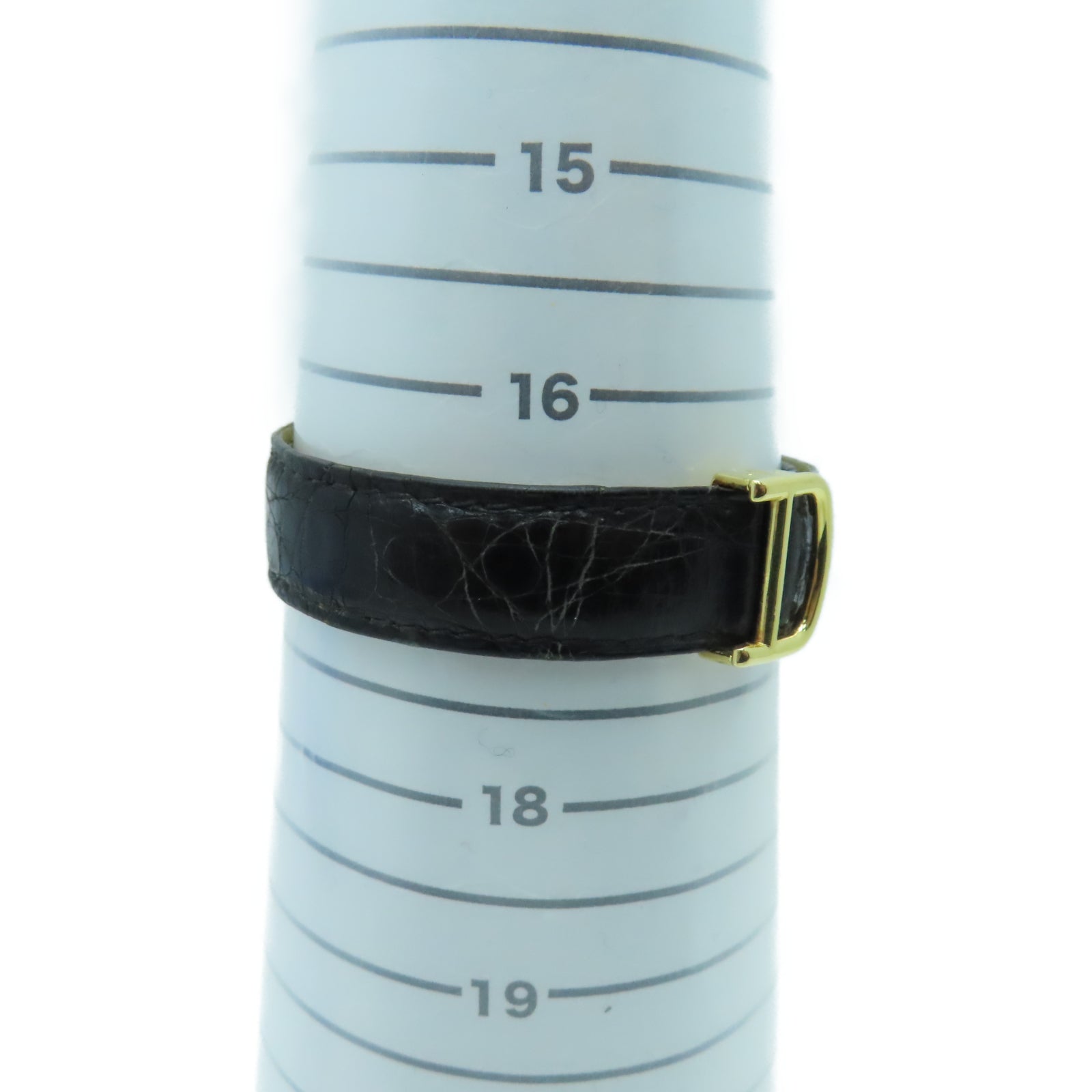 CARTIER Diabolo 18K黃金手錶石英機芯白色