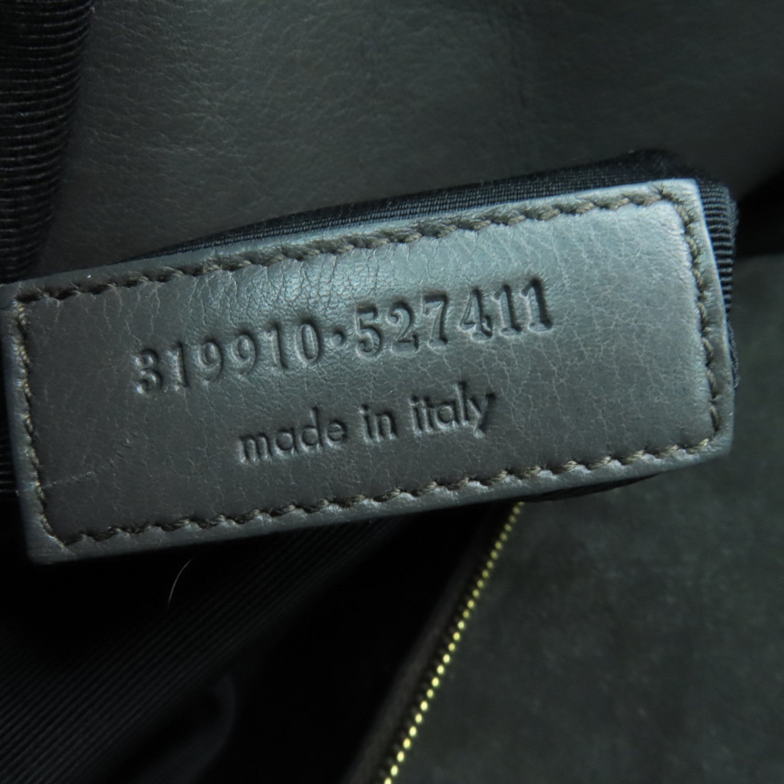 SAINT LAURENT 牛皮皮革Sac De Jour金扣手挽袋灰色
