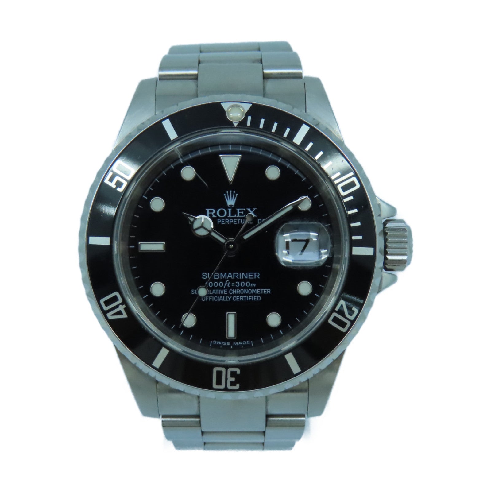ROLEX Submarinar Date不锈钢手表自动机芯黑色