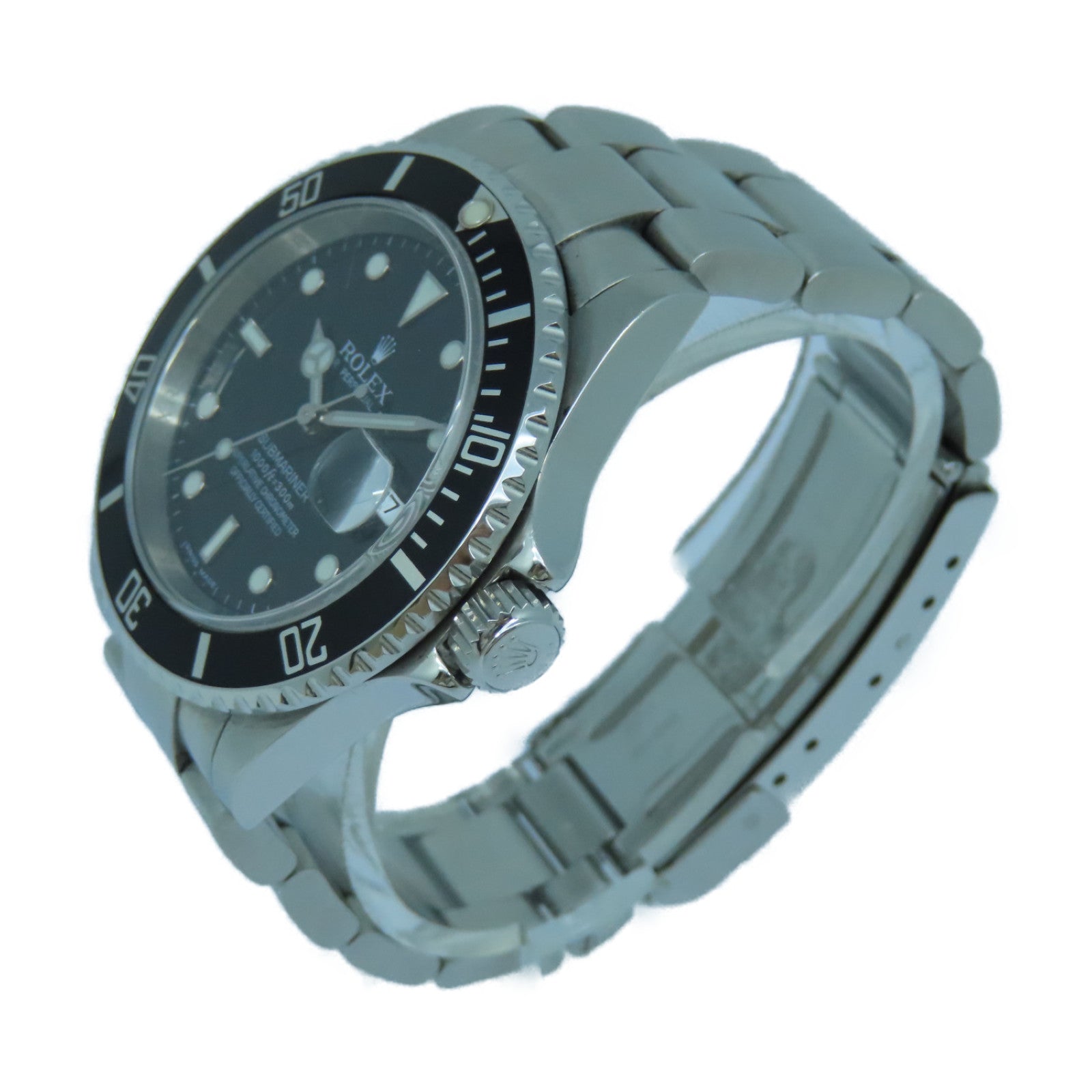 ROLEX Submarinar Date不锈钢手表自动机芯黑色