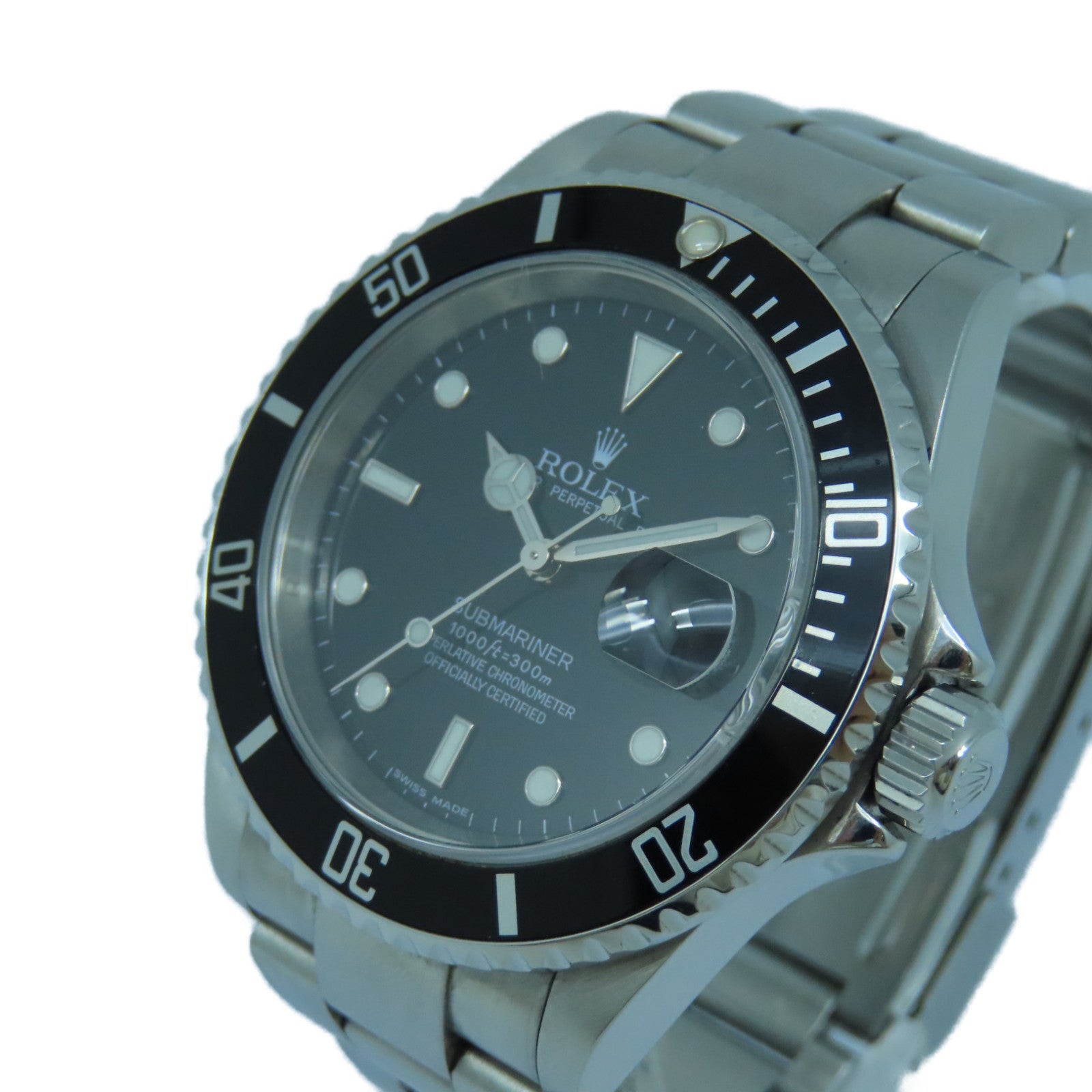 ROLEX Submarinar Date不锈钢手表自动机芯黑色