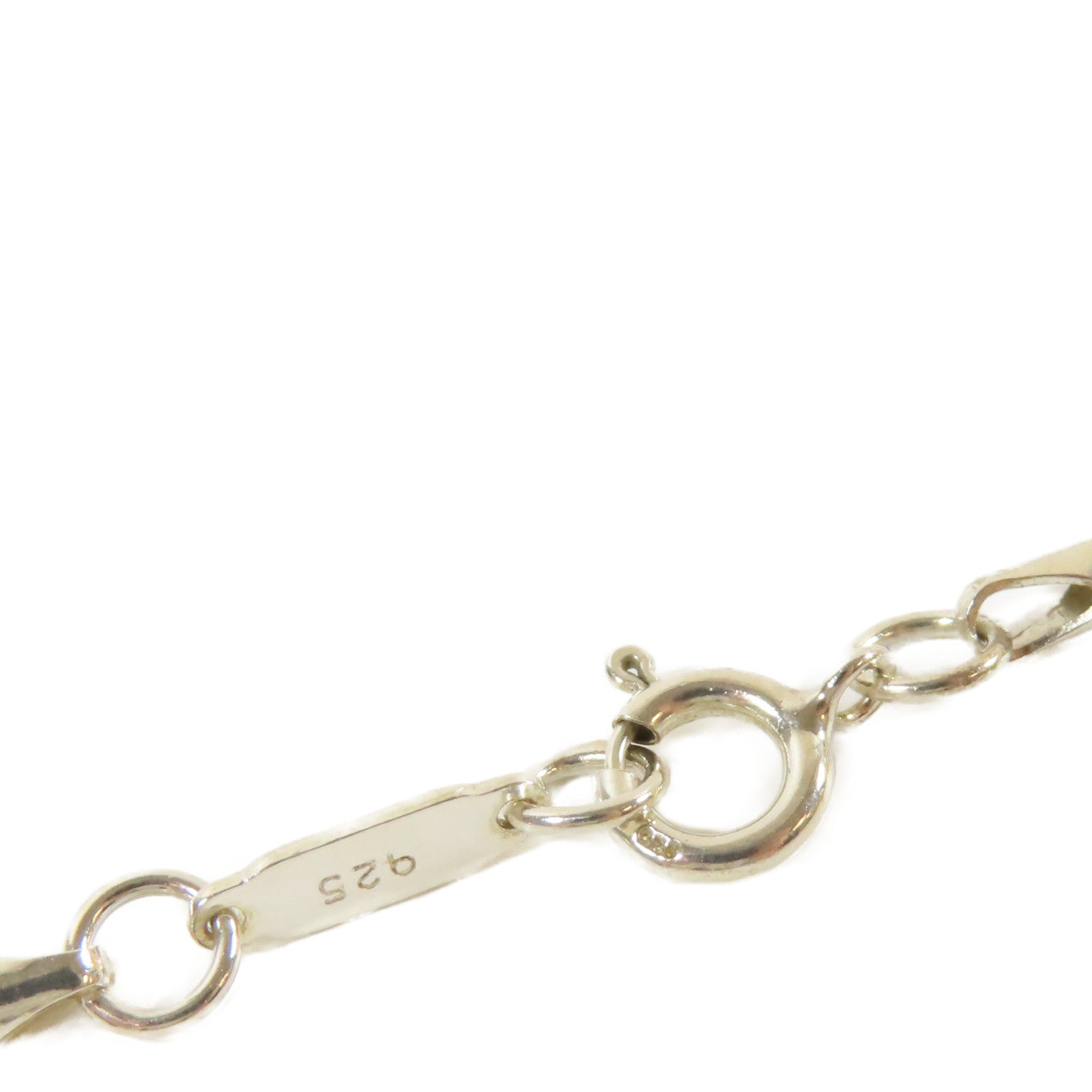 TIFFANY＆CO 925純銀1837 Bar Pendant Necklace項鍊#44cm