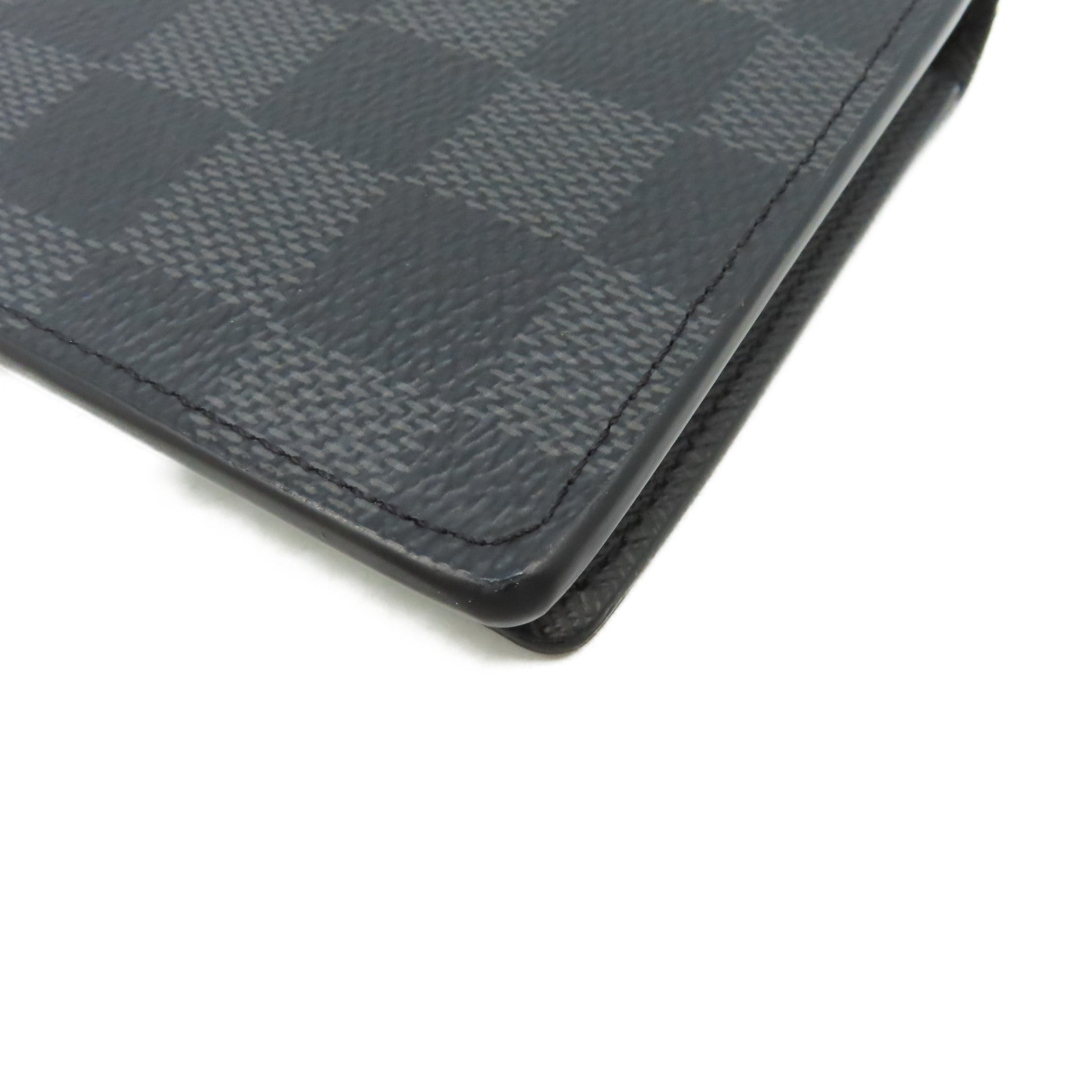 LOUIS VUITTON Damier Graphite Brazza Wallet長錢包黑色/碳灰色