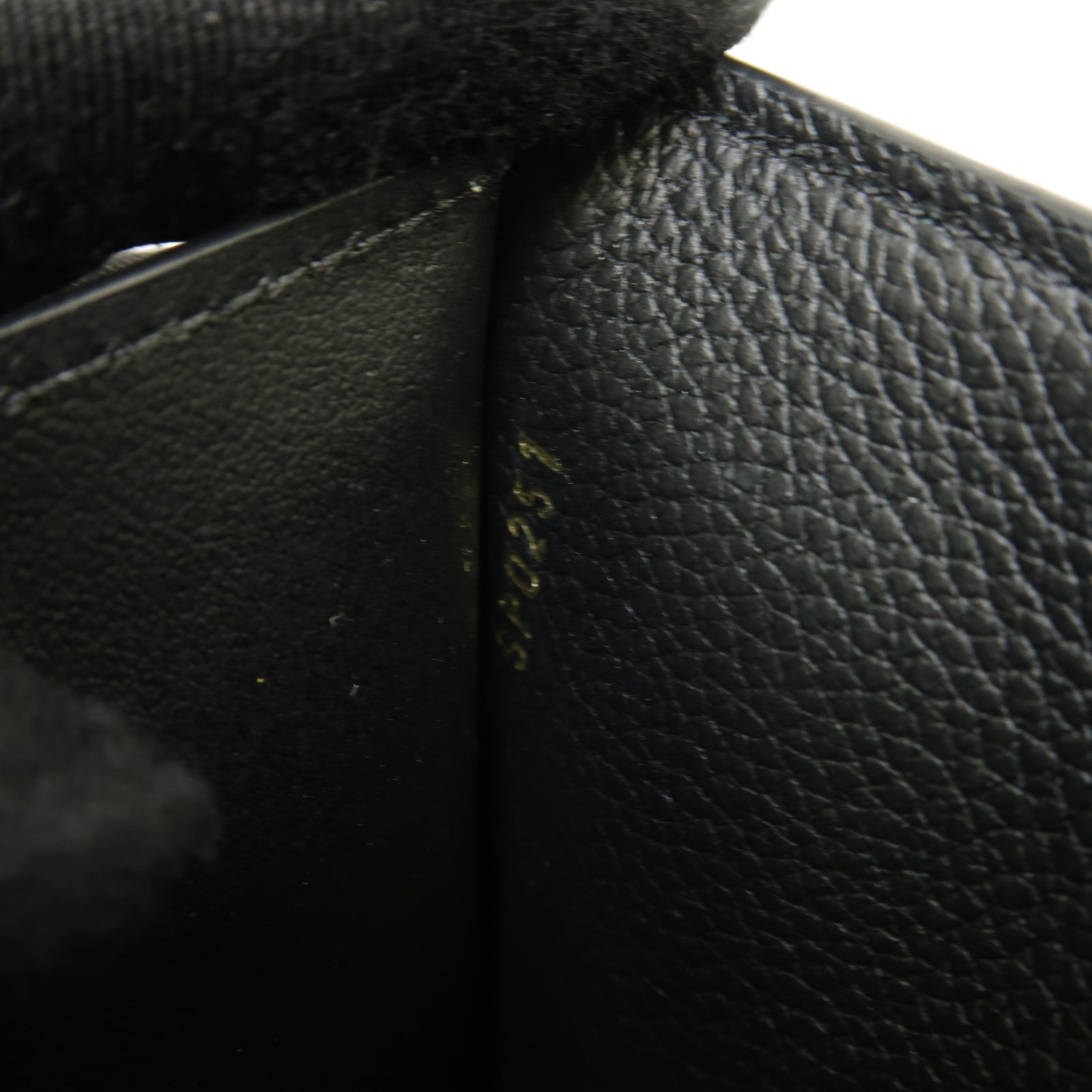 LOUIS VUITTON Monogram Empreinte Victorine Wallet金扣錢包黑色