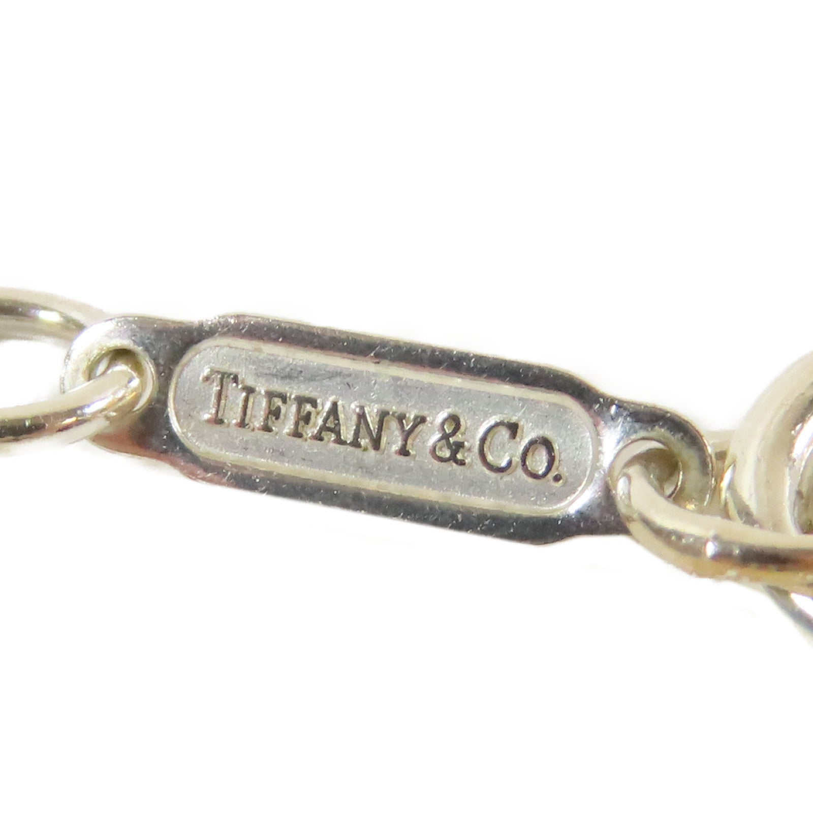TIFFANY＆CO 925純銀1837 Bar Pendant Necklace項鍊#44cm
