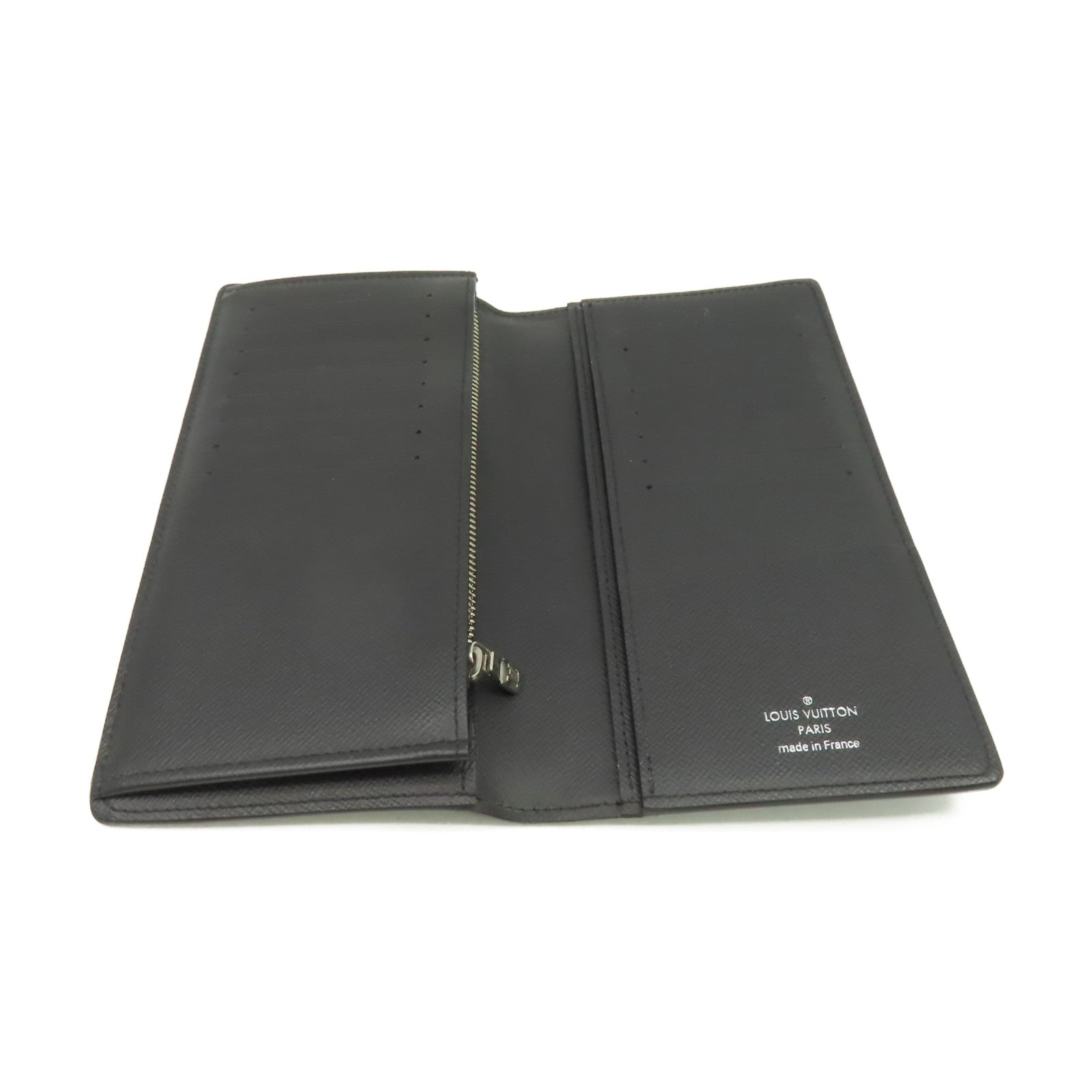 LOUIS VUITTON Damier Graphite Brazza Wallet長錢包黑色/碳灰色