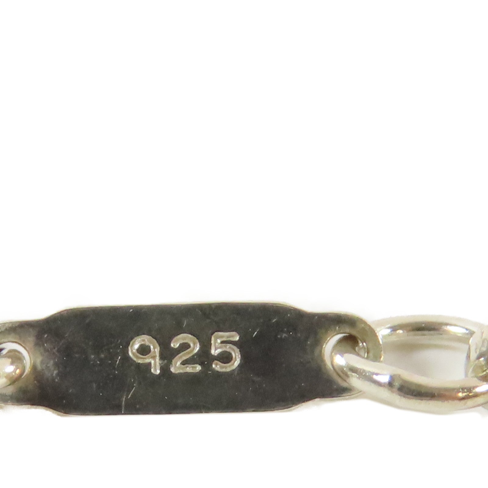 TIFFANY＆CO 925純銀1837 Bar Pendant Necklace項鍊#44cm