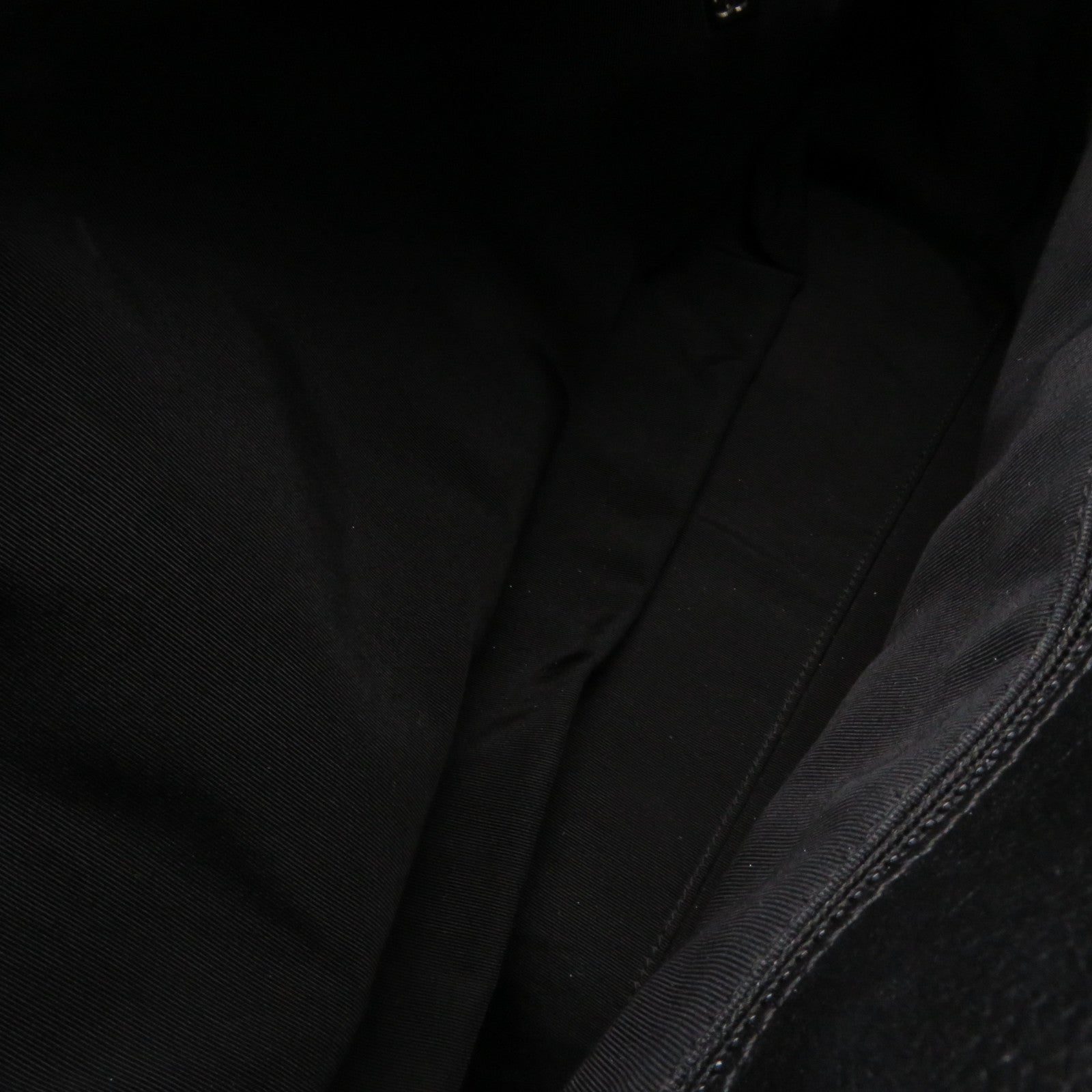 CHANEL 【激減優惠】牛皮皮革2Way Tote Bag銀扣手挽肩背兩用袋黑色