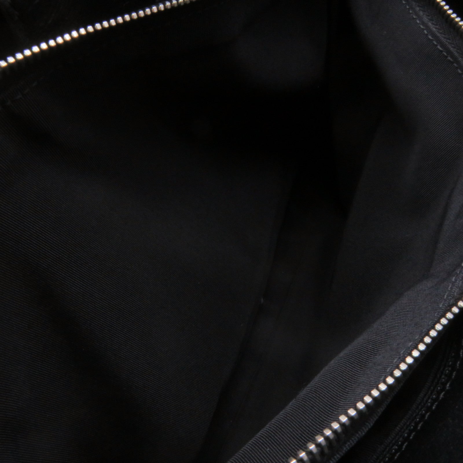 CHANEL 【激減優惠】牛皮皮革2Way Tote Bag銀扣手挽肩背兩用袋黑色