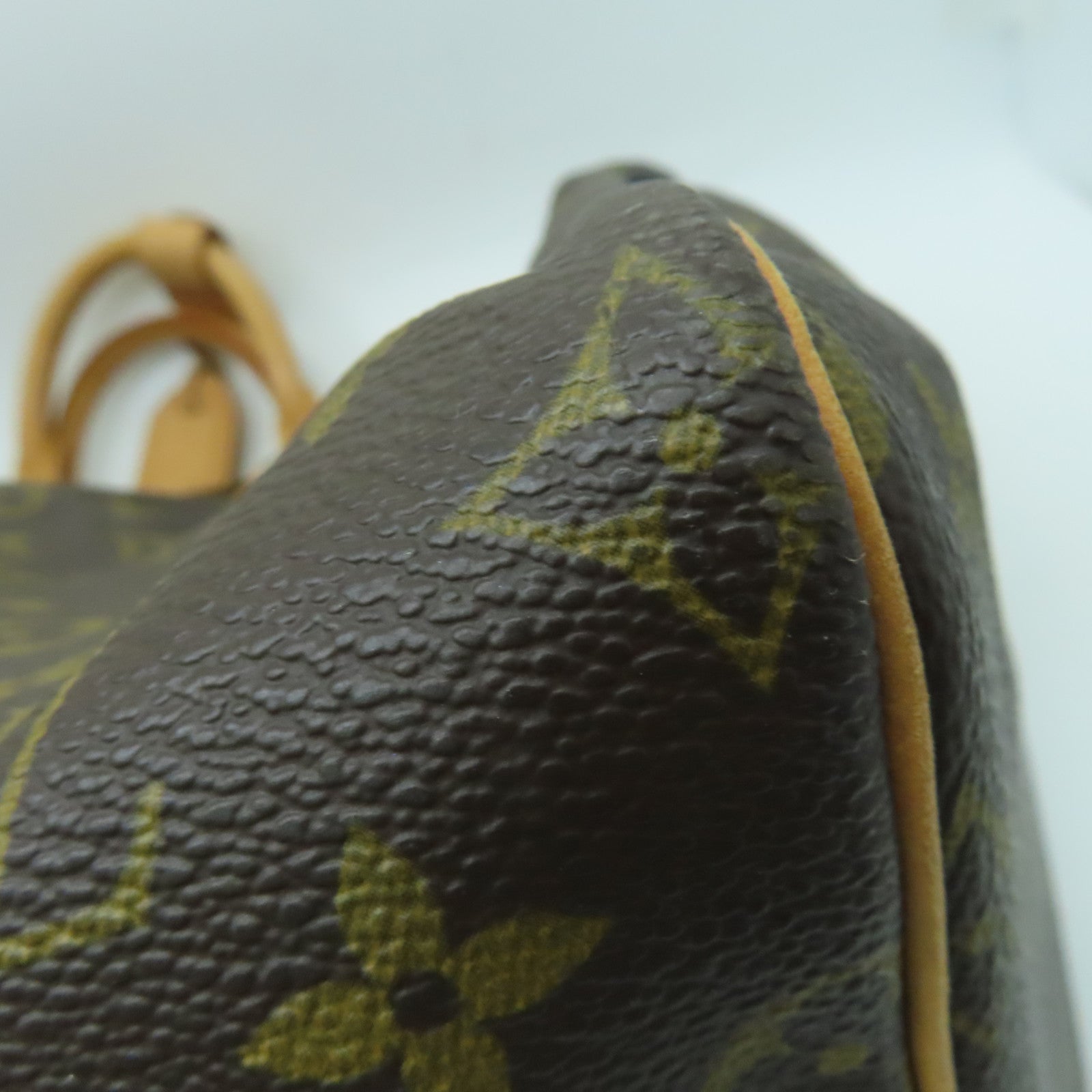 LOUIS VUITTON Monogram Keepall 55手挽袋/旅行袋金扣啡色