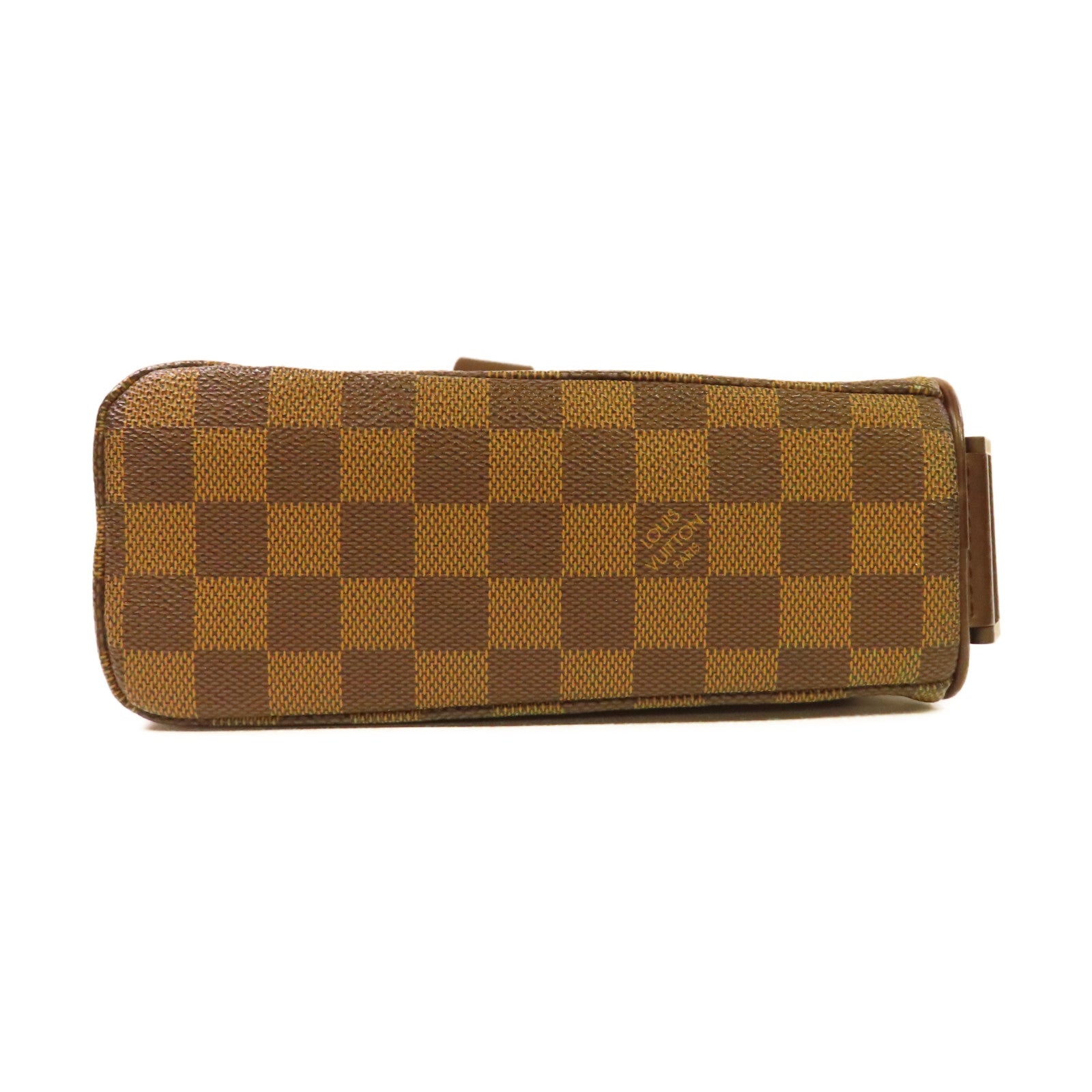 LOUIS VUITTON Damier Olav PM Shoulder Bag金扣肩背袋啡色