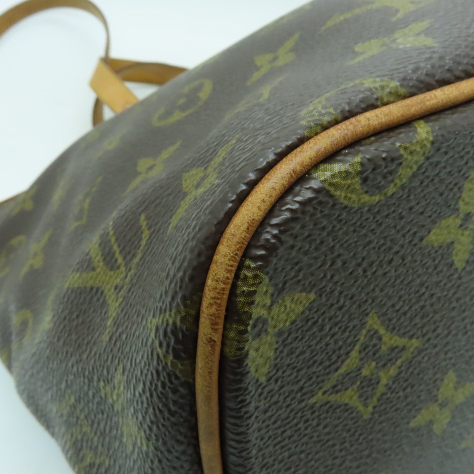 LOUIS VUITTON Monogram Palermo PM金扣手挽肩背兩用袋啡色