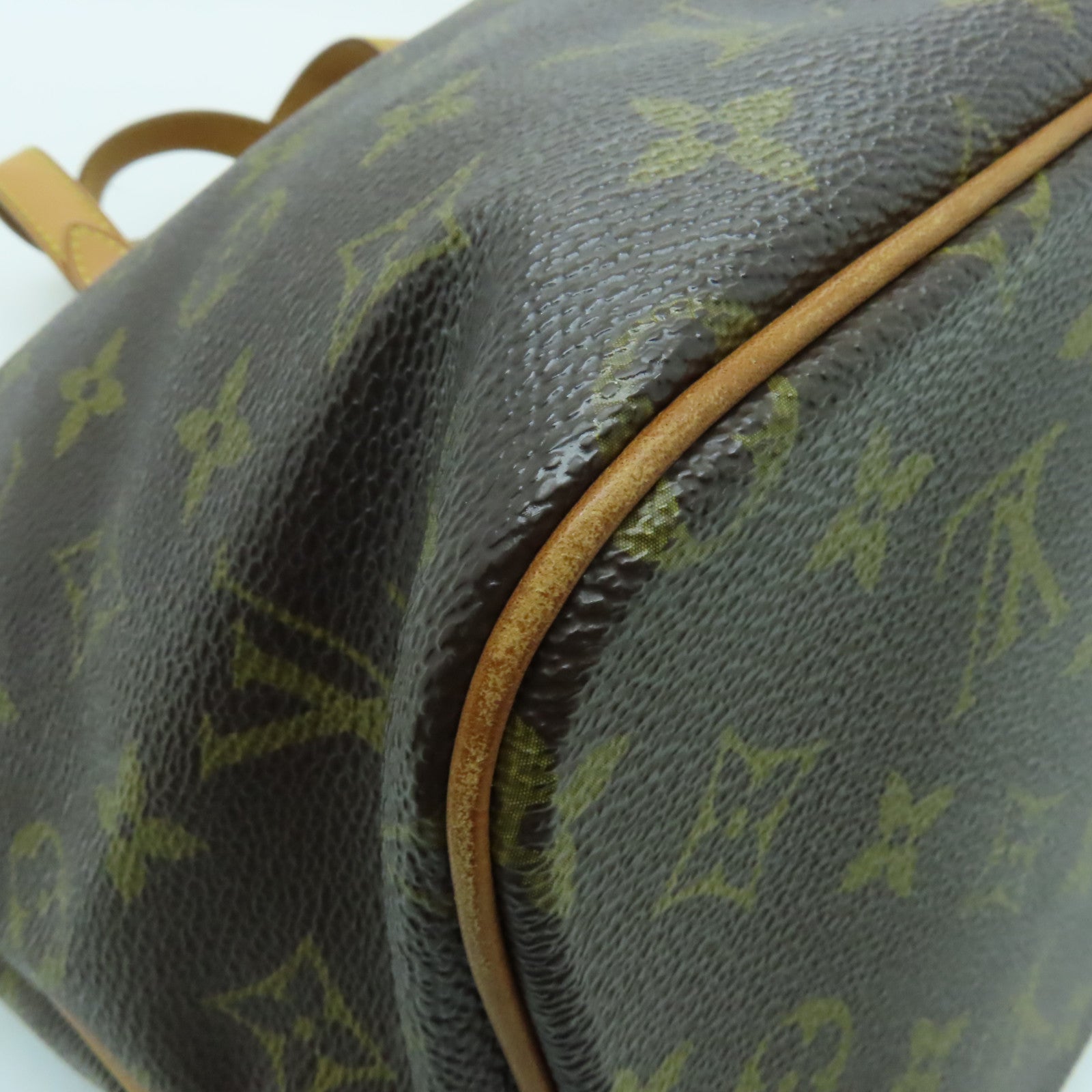 LOUIS VUITTON Monogram Palermo PM金扣手挽肩背兩用袋啡色
