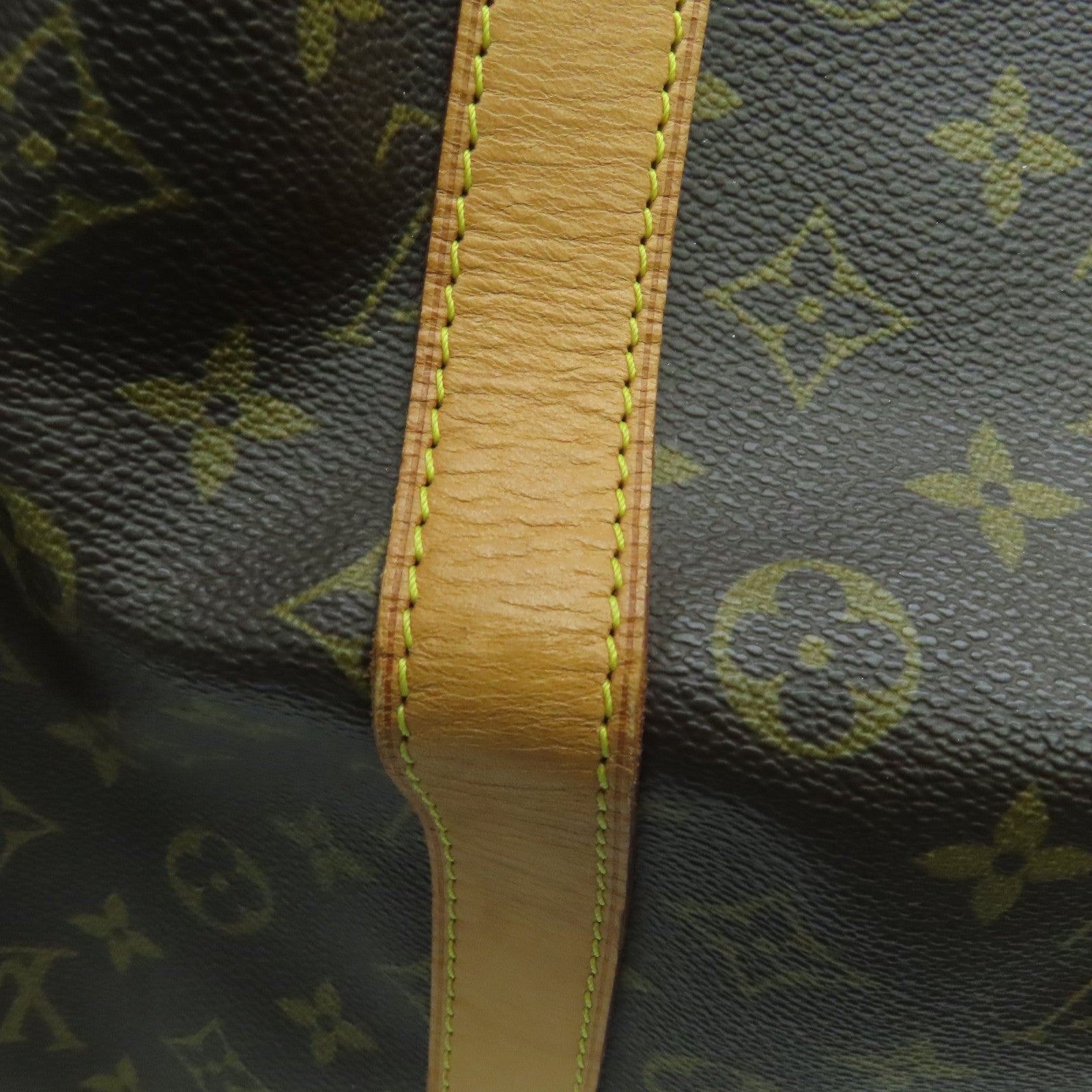 LOUIS VUITTON Monogram Keepall 55手挽袋/旅行袋金扣啡色
