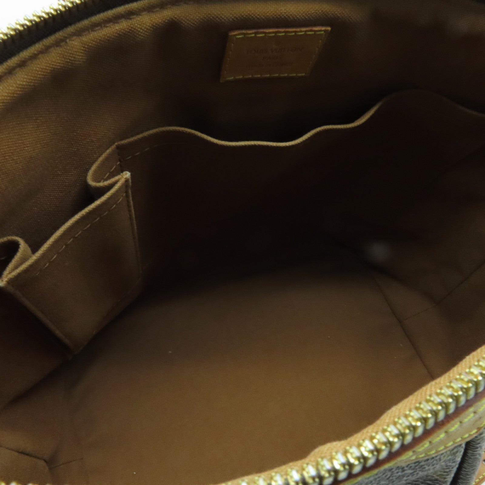 LOUIS VUITTON Monogram Palermo PM金扣手挽肩背兩用袋啡色