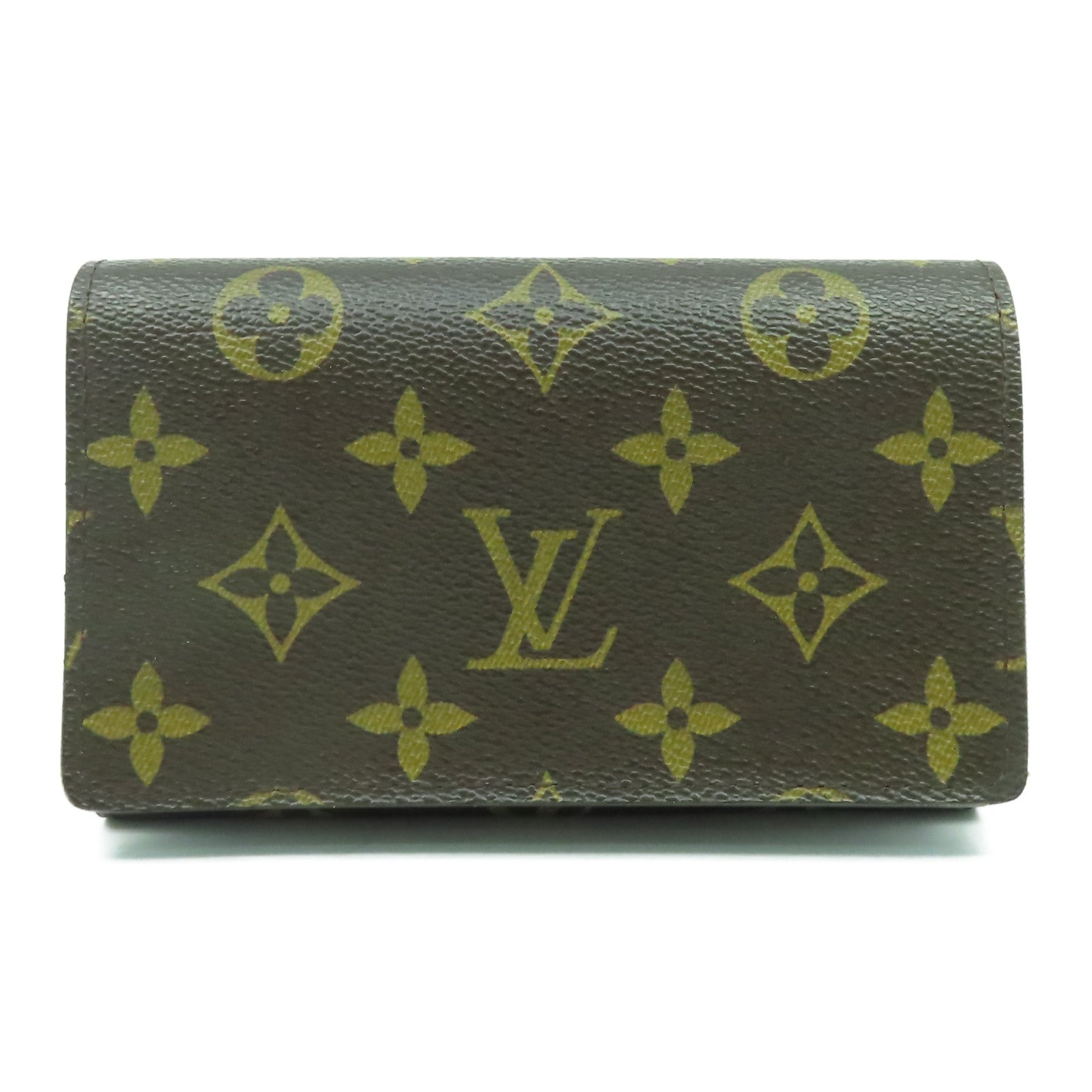 LOUIS VUITTON Monogram Portefeiulle Tresor金扣長錢包啡色