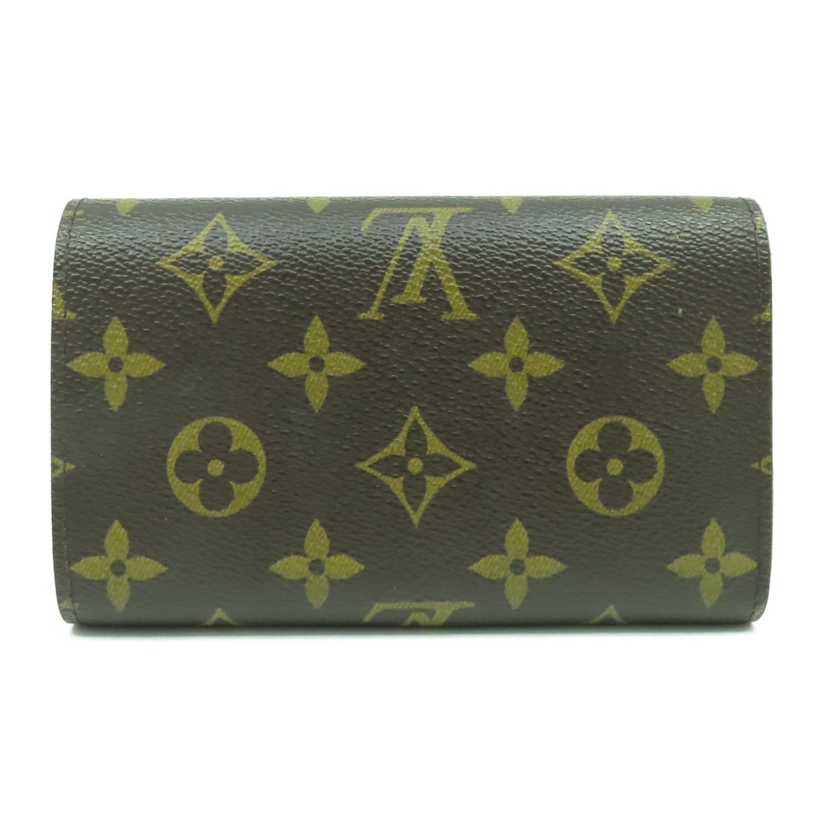 LOUIS VUITTON Monogram Portefeiulle Tresor金扣長錢包啡色