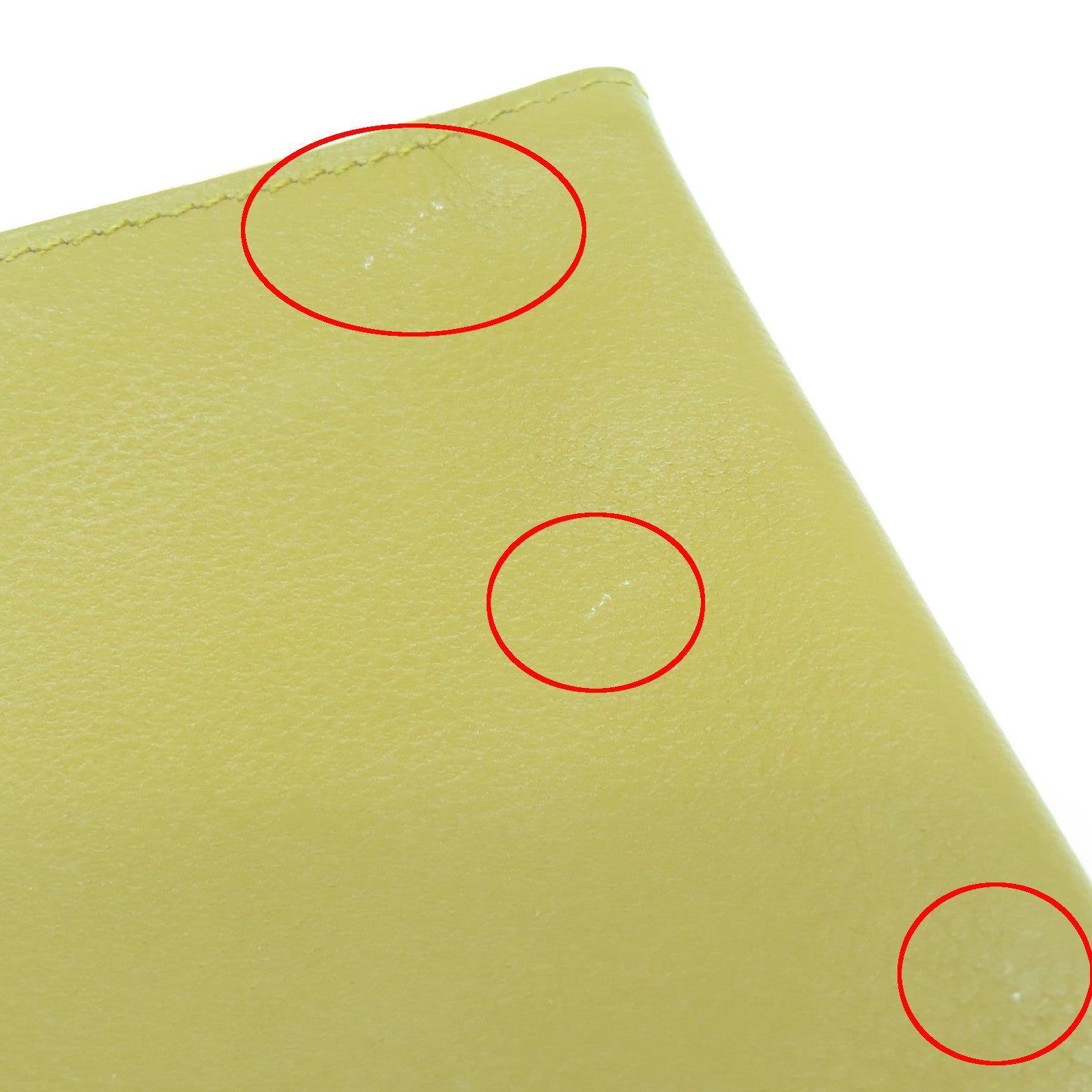 HERMES Evercolor皮革Atout 14金扣零錢包啡色