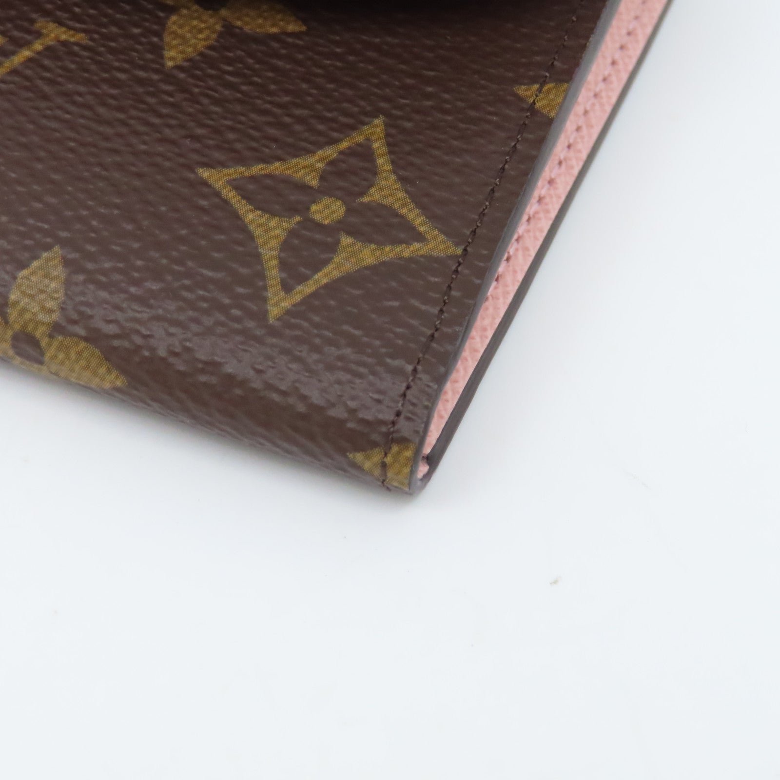 LOUIS VUITTON Monogram Wallet金扣长钱包啡色