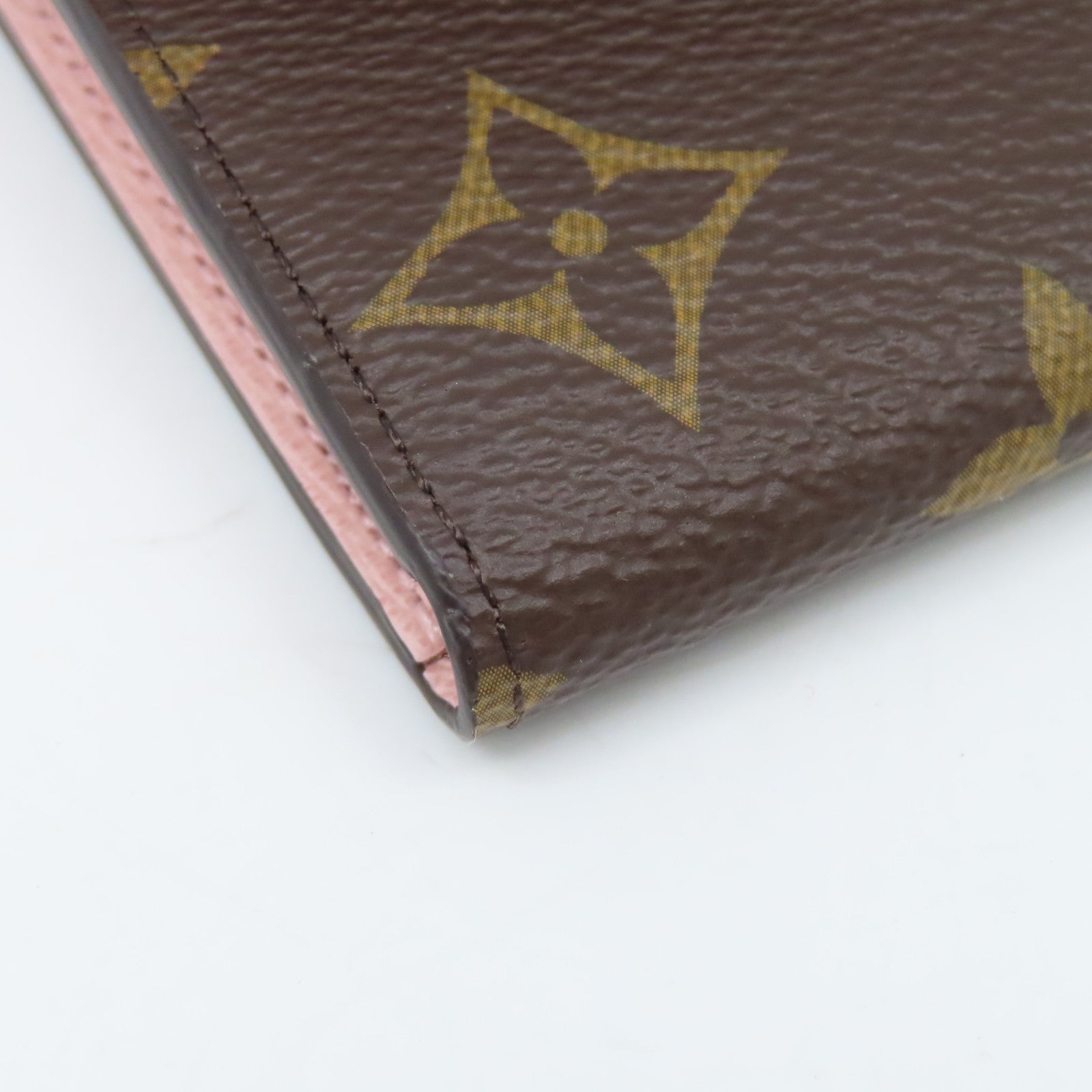 LOUIS VUITTON Monogram Wallet金扣长钱包啡色