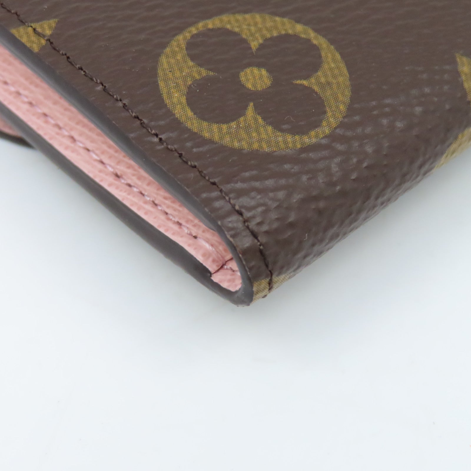 LOUIS VUITTON Monogram Wallet金扣长钱包啡色