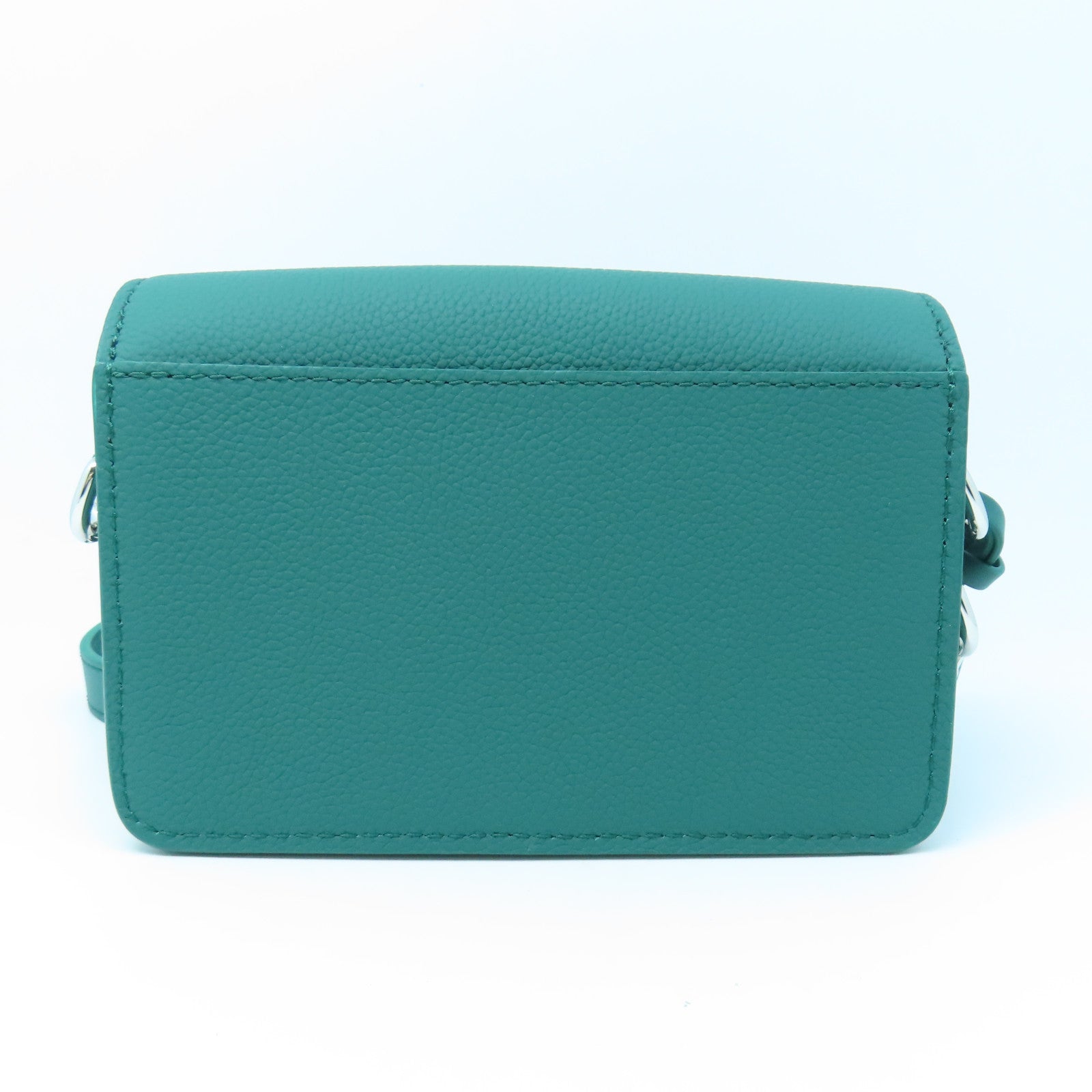 LOUIS VUITTON Aerogram Fastline Silver Buckle Shoulder Bag Green