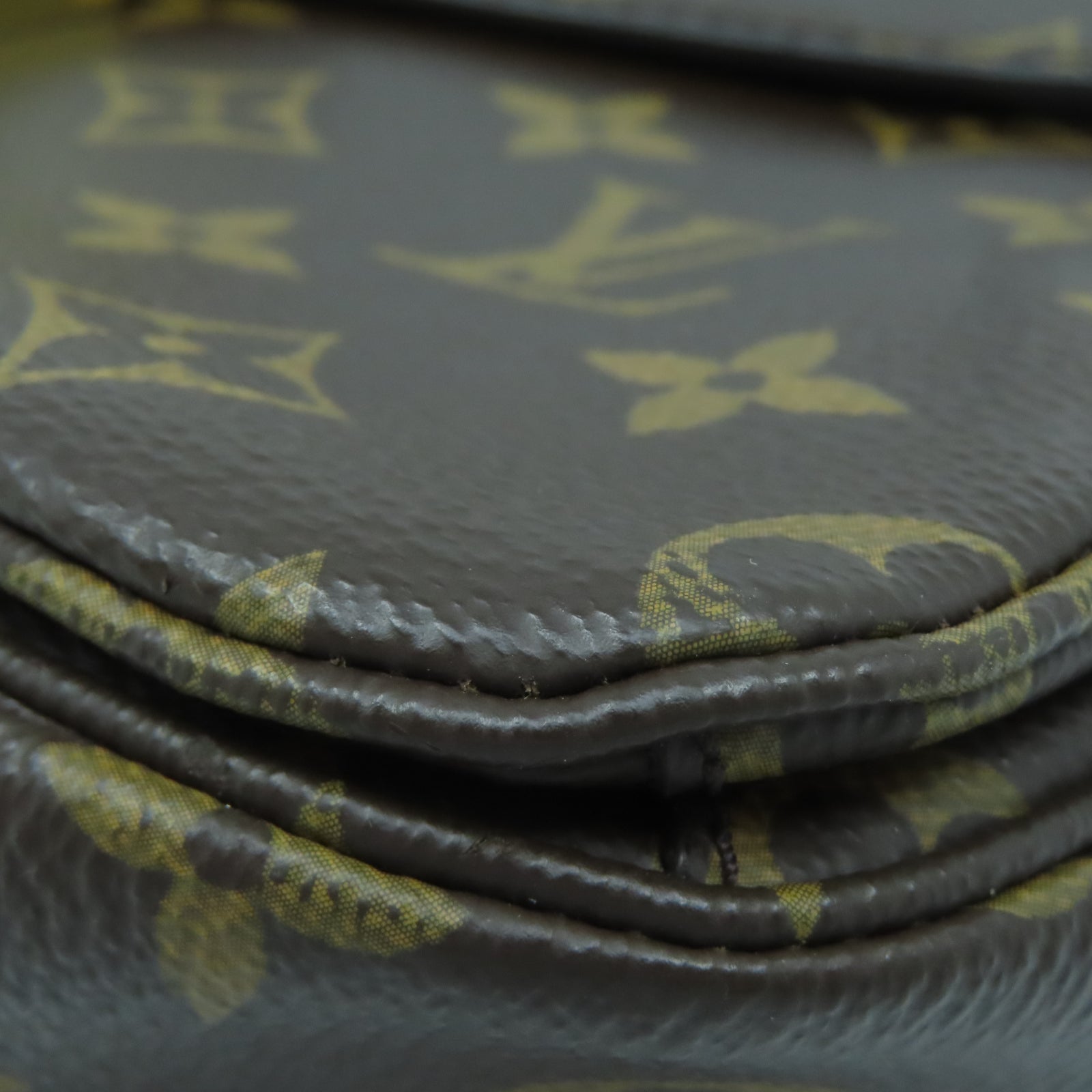 LOUIS VUITTON Monogram Pochette Metis金扣手挽肩背兩用袋棕色