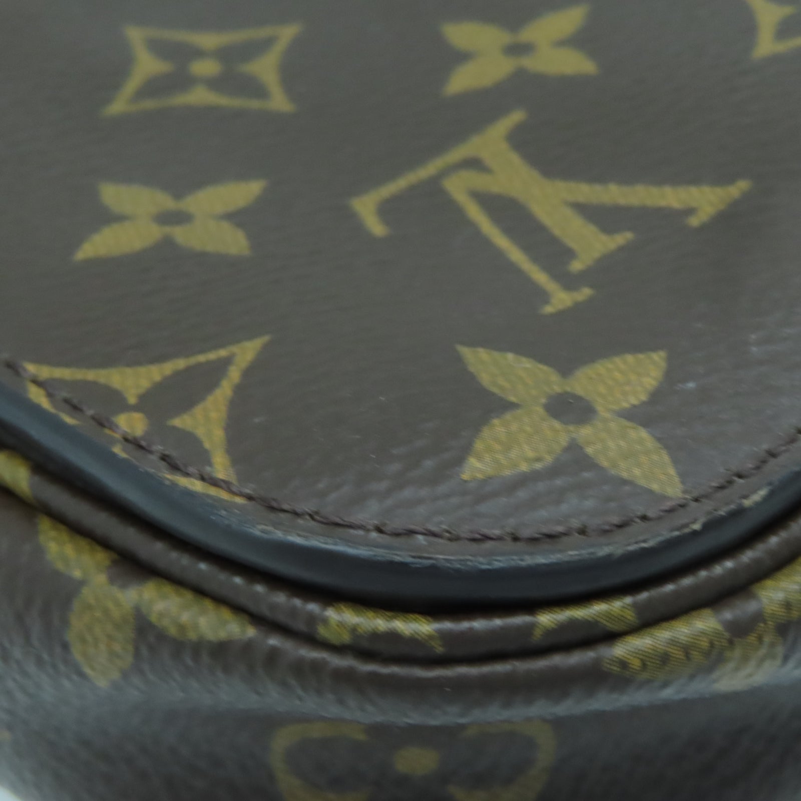 LOUIS VUITTON Monogram Pochette Metis金扣手挽肩背兩用袋棕色