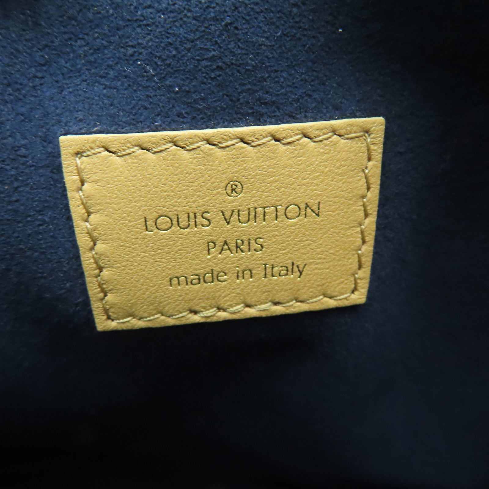 LOUIS VUITTON 羊皮皮革Coussin PM金扣肩背袋棕色