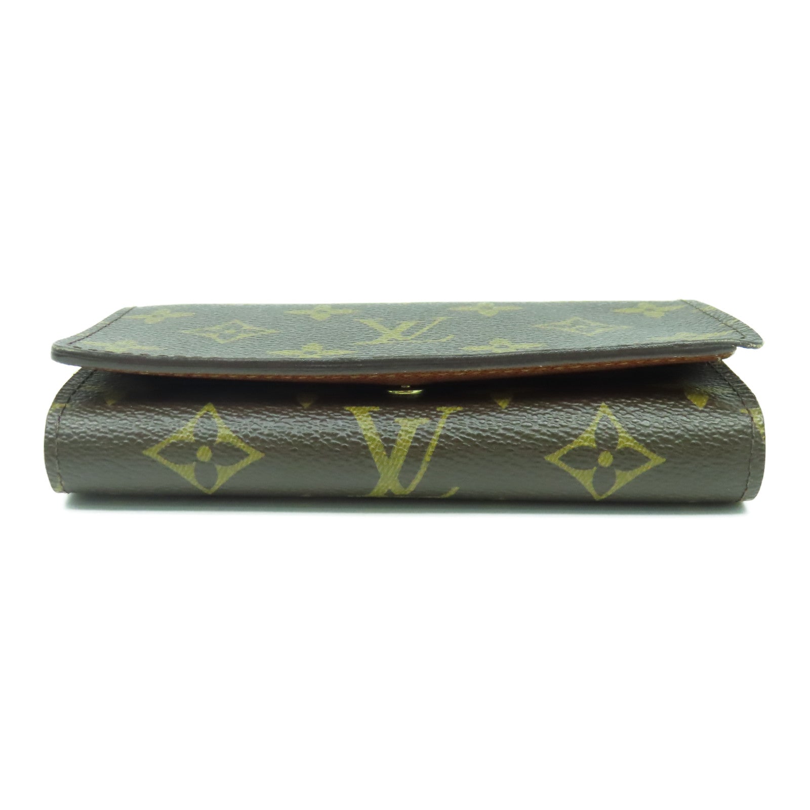 LOUIS VUITTON Monogram Portefeiulle Tresor金扣長錢包啡色