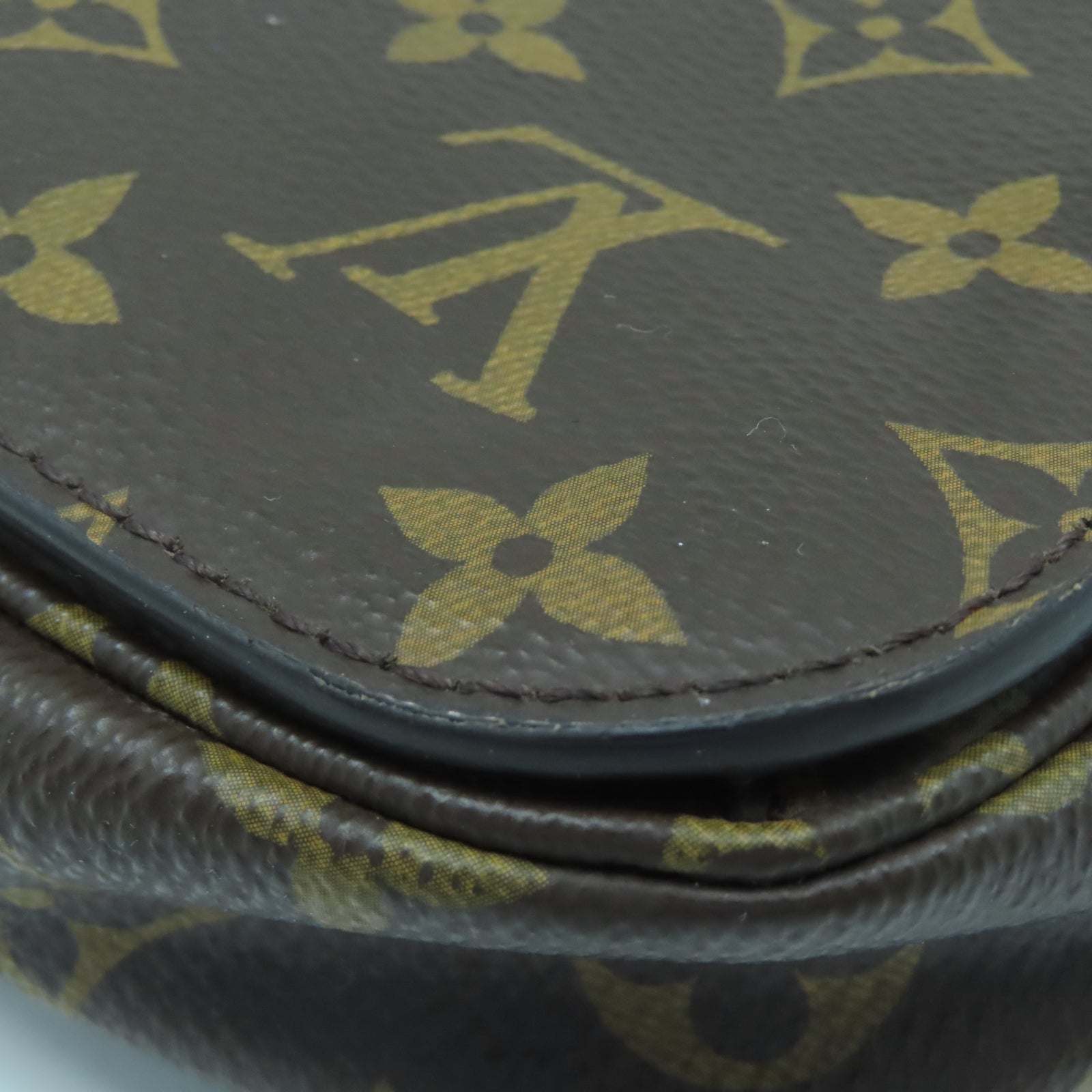 LOUIS VUITTON Monogram Pochette Metis金扣手挽肩背兩用袋棕色