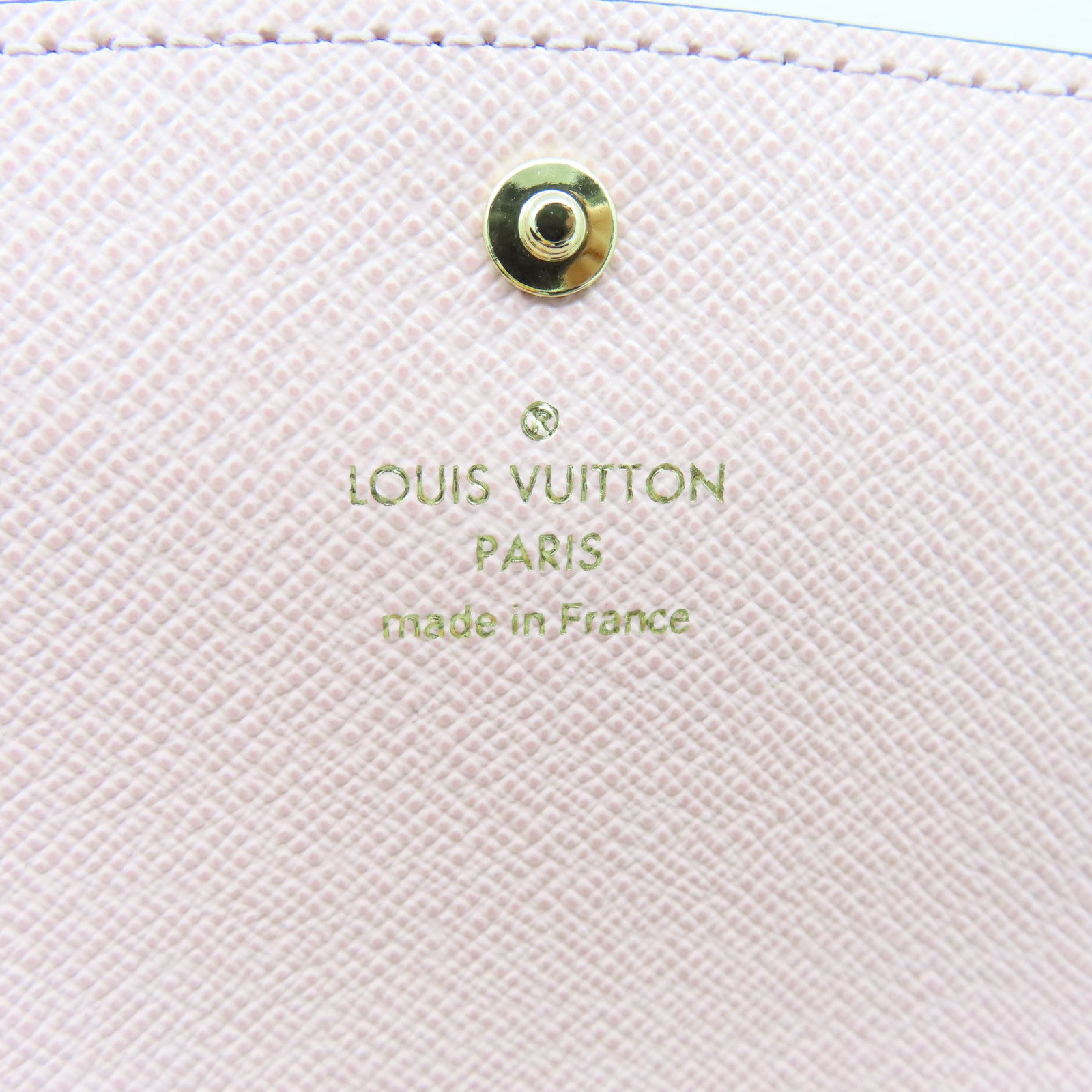 LOUIS VUITTON Monogram Wallet金扣长钱包啡色